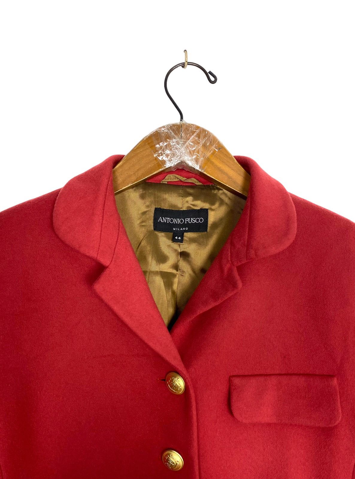 Other Rare‼️ Antonio Fusco Milano Wool Coat Made in Italy Size M / US 6-8 / IT 42-44 - 4 Thumbnail
