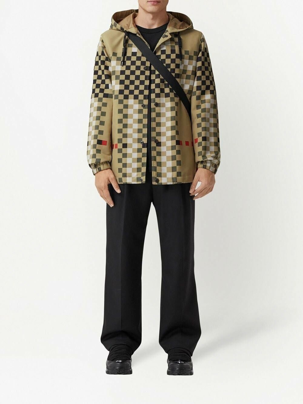 Burberry o1y0426 Hooded Coat in Multicolor Size US M / EU 48-50 / 2 - 5 Thumbnail