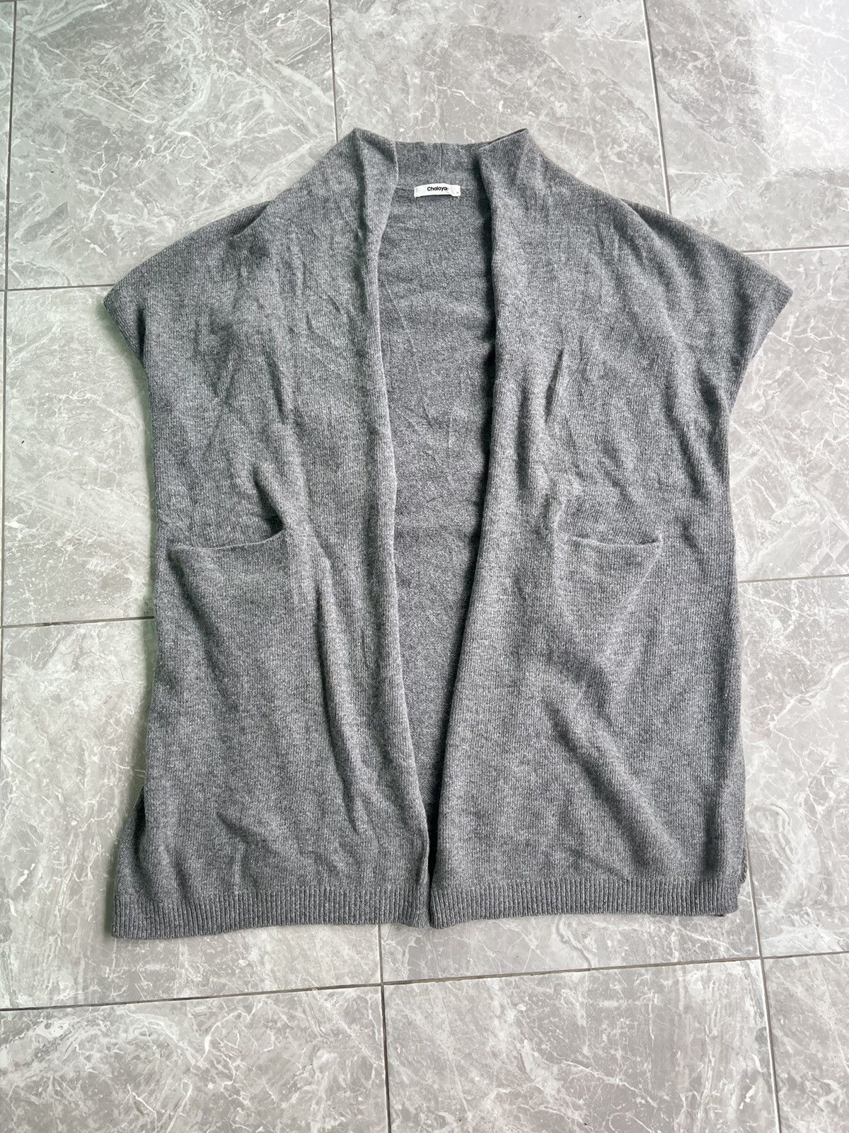 Hussein Chalayan Chalayan Woll Outwear Buttonles Long Sweat Size US L / EU 52-54 / 3 - 3 Thumbnail