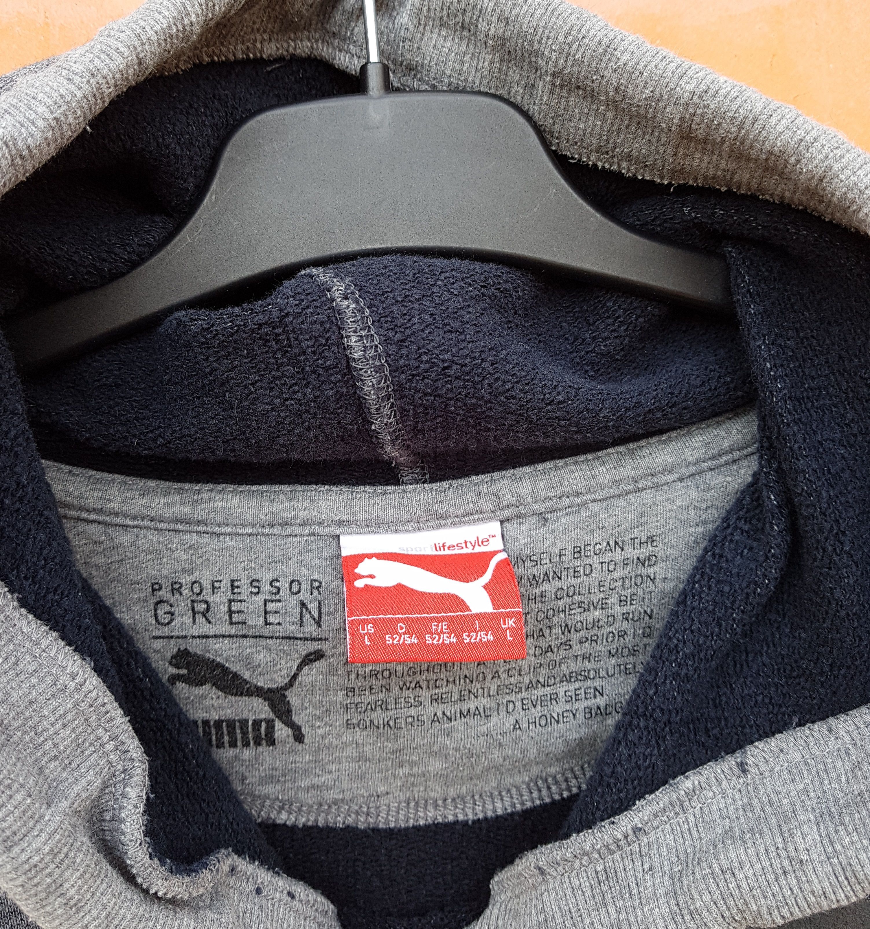 Puma Puma x Professor Green Honey Badger Hoodie Size US L / EU 52-54 / 3 - 5 Thumbnail