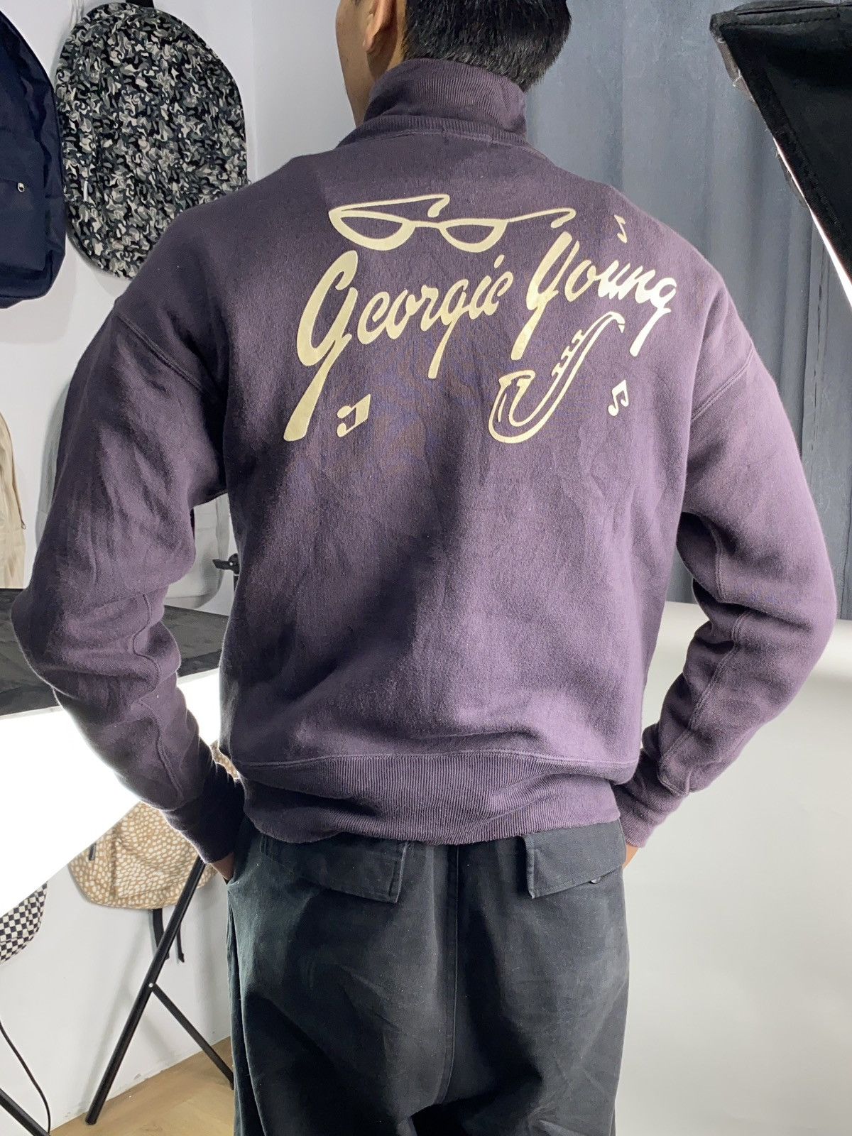 Warehouse & Co. Vintage warehouse rainbow club halfzip sweatshirt Size US L / EU 52-54 / 3 - 4 Thumbnail