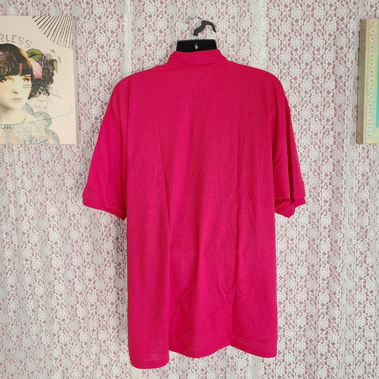 Hanes NWOT Hanes red short sleeve polo size 3x Size US XXL / EU 58 / 5 - 2 Thumbnail