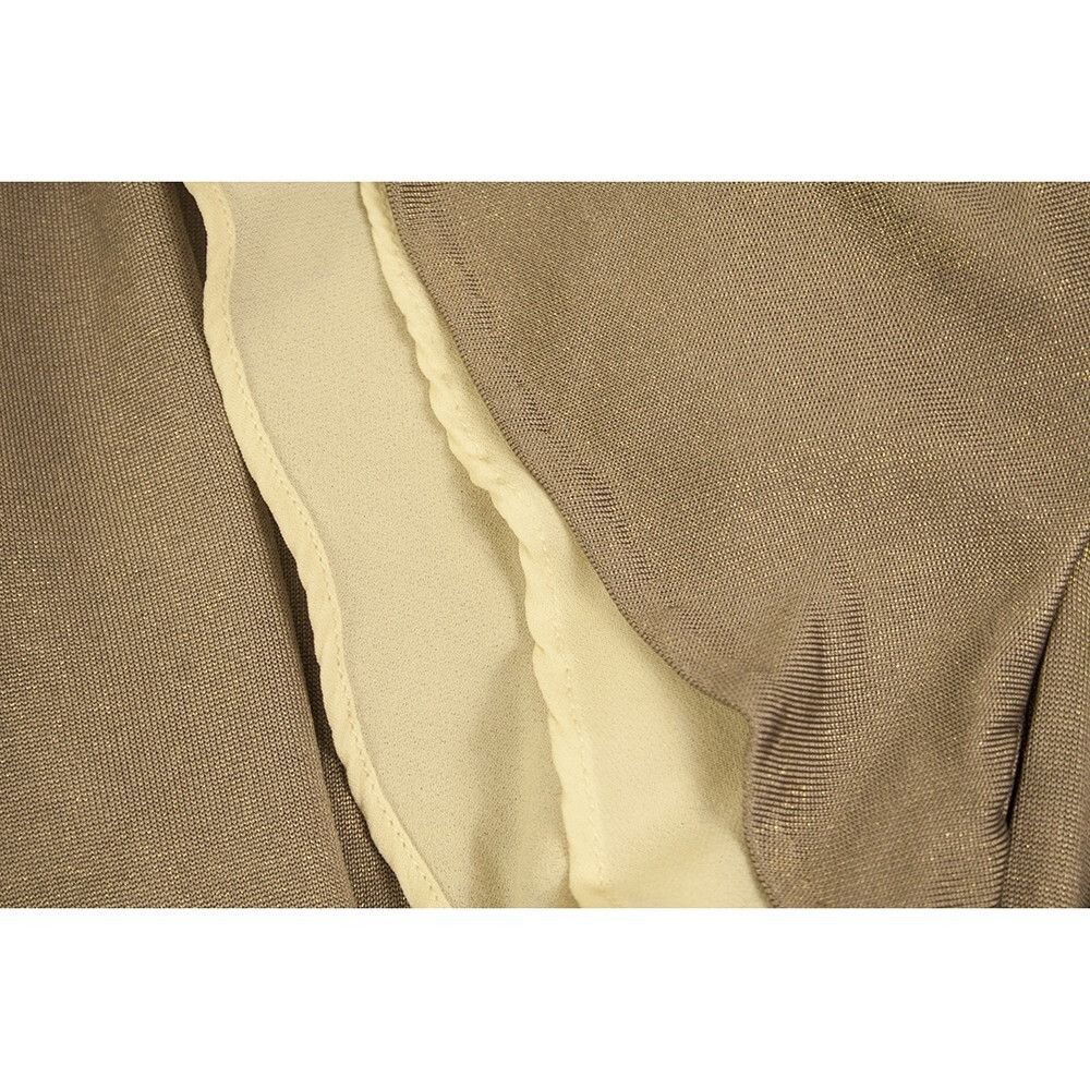 3.1 Phillip Lim 3.1 Phillip Lim Taupe Color Golden Shine Mini Length Cocktai Size M / US 6-8 / IT 42-44 - 7 Thumbnail