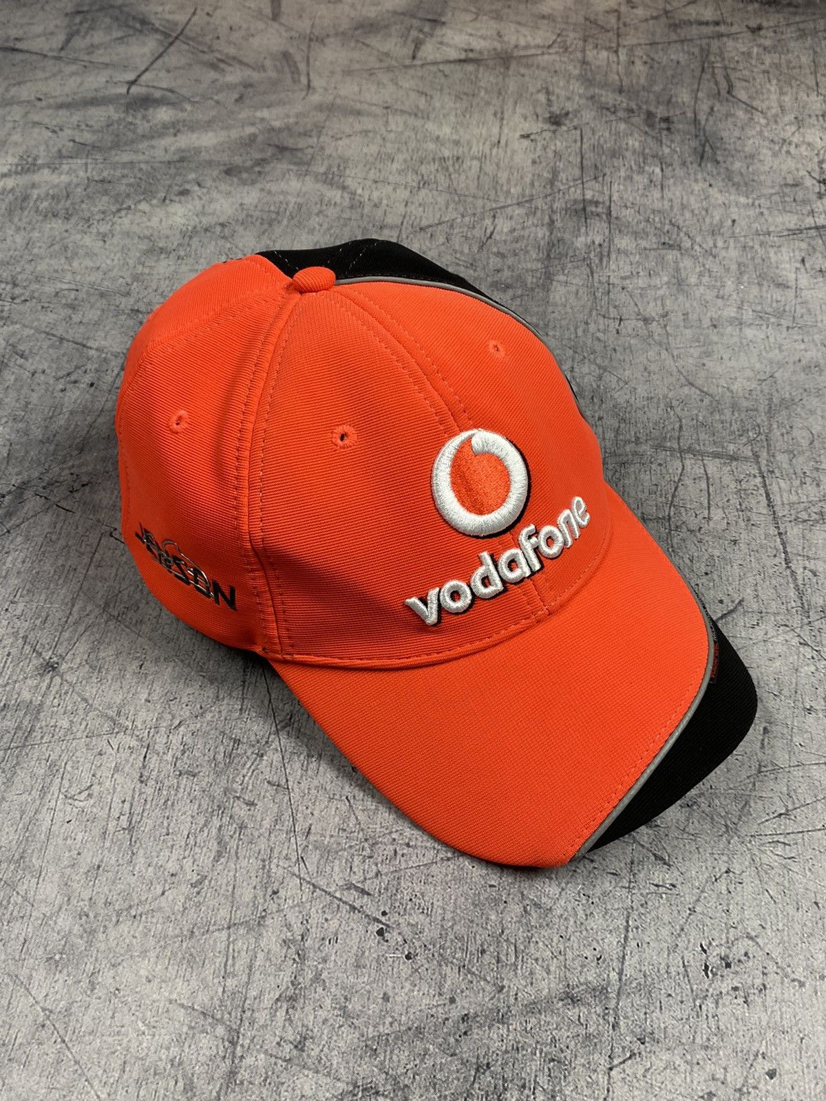 Malcolm McLaren Vodafone McLaren Mercedes Hamilton Jenson Racing Cap Size ONE SIZE - 4 Thumbnail