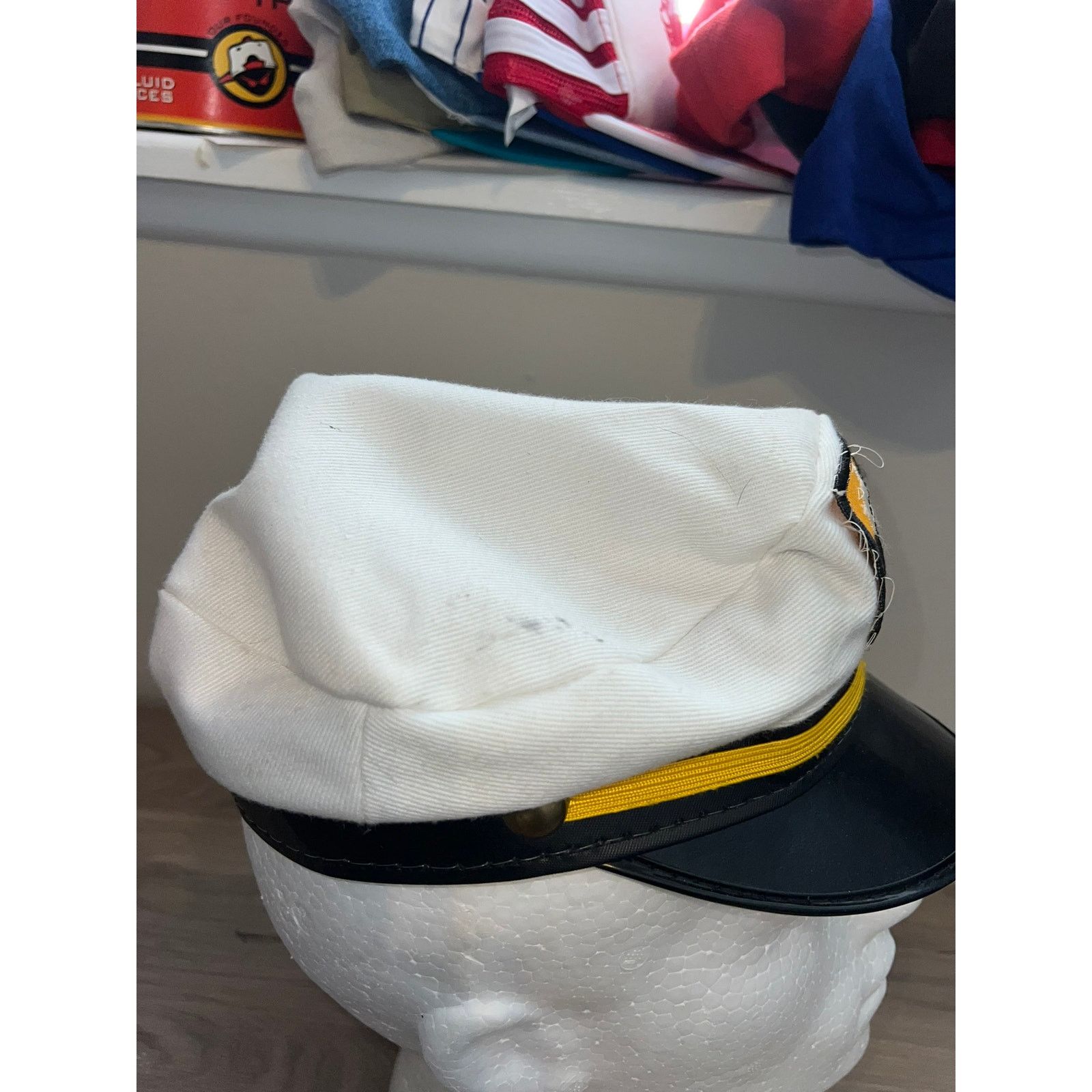 Disney 1980s 70s Vintage Walt Disney World Sailboat Sailor Hat VTG Size ONE SIZE - 8 Thumbnail
