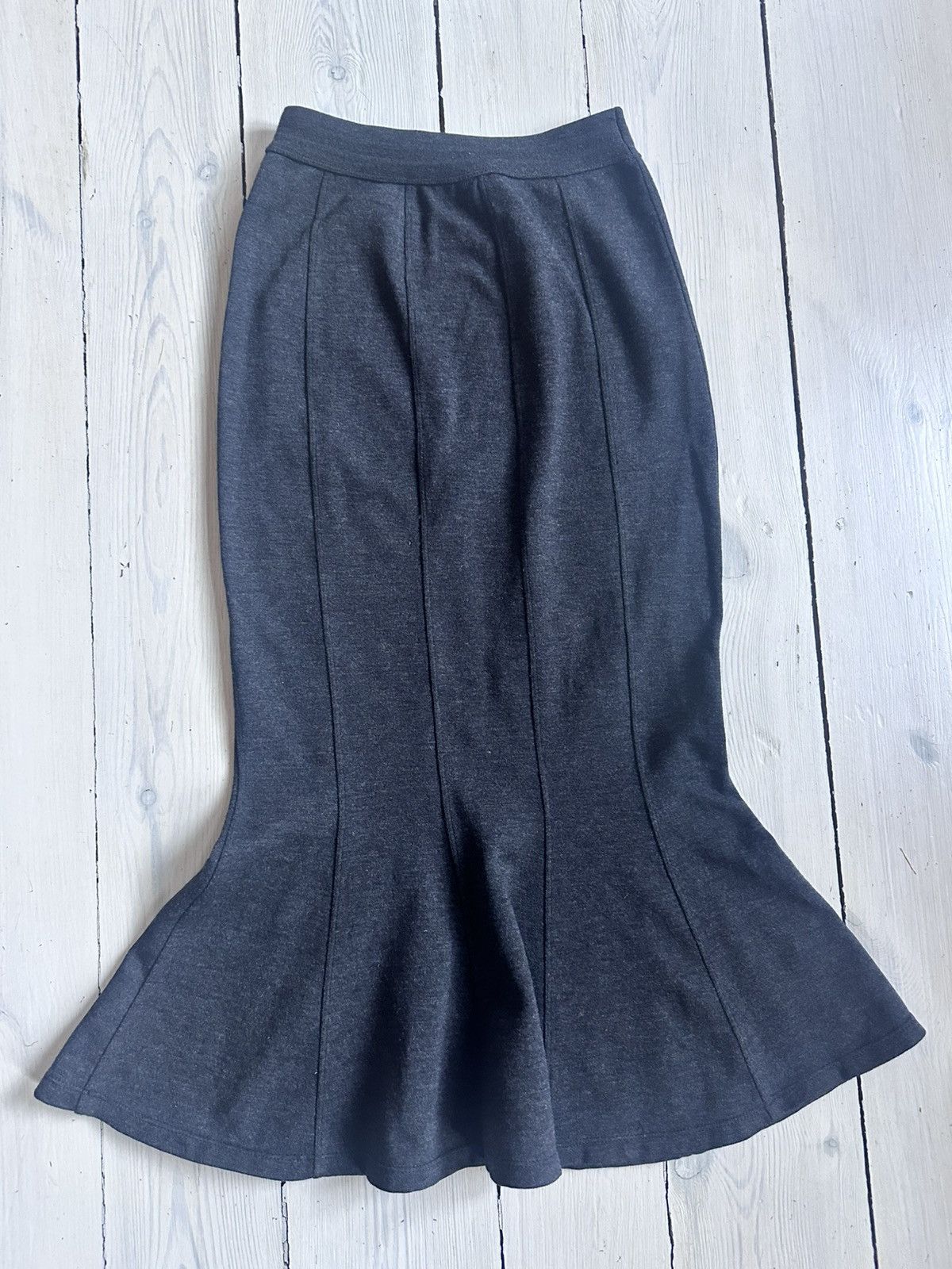 Chanel CHANEL Boutique 93A – Vintage Wool Skirt – IT38 / FR38 Size 27" / US 4 / IT 40 - 7 Thumbnail