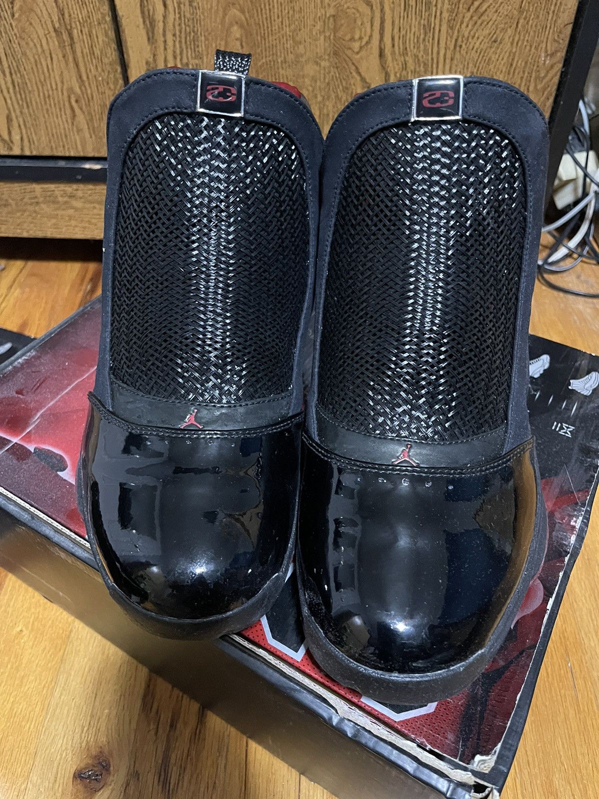 image of Jordan Nike Air Jordan 19 Cdp Pack Shoes in Black, Men's (Size 12)