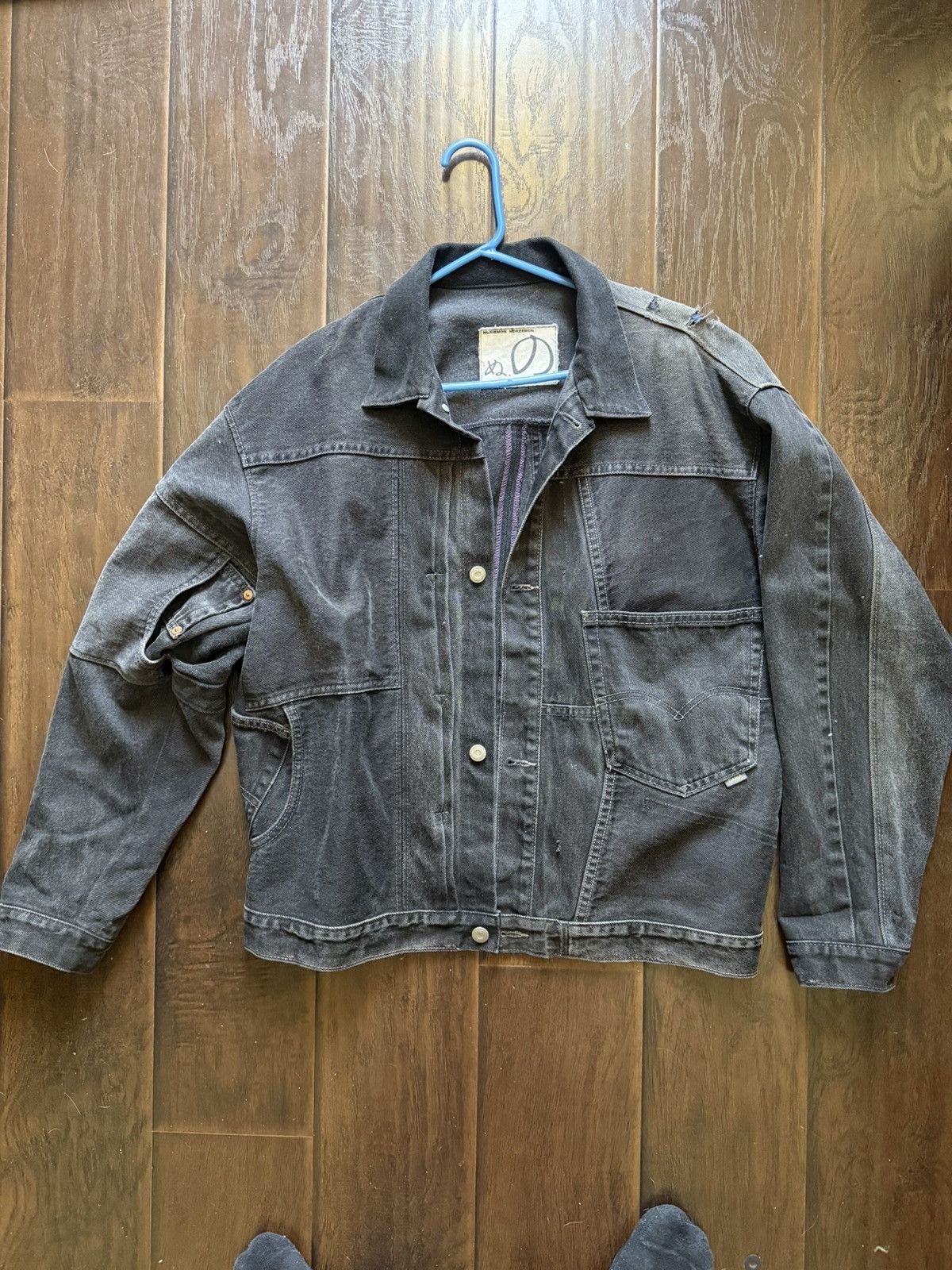 Japanese Brand Black Japanese Levi’s Denim Jacket Size US L / EU 52-54 / 3 - 1 Thumbnail