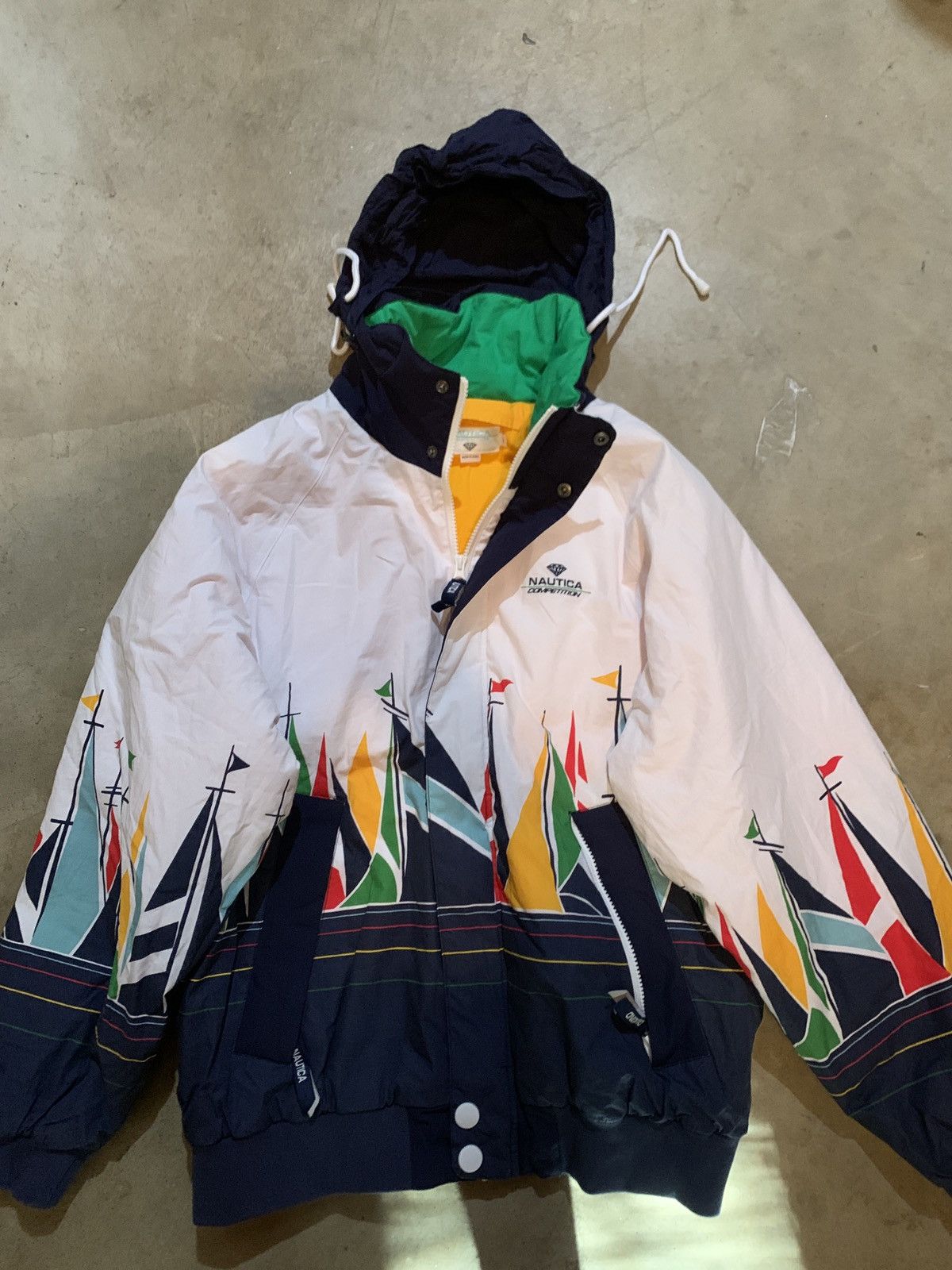 Diamond Supply Co. × Nautica Nautica X Diamond Supply Puffer Jacket Size US L / EU 52-54 / 3 - 2 Thumbnail