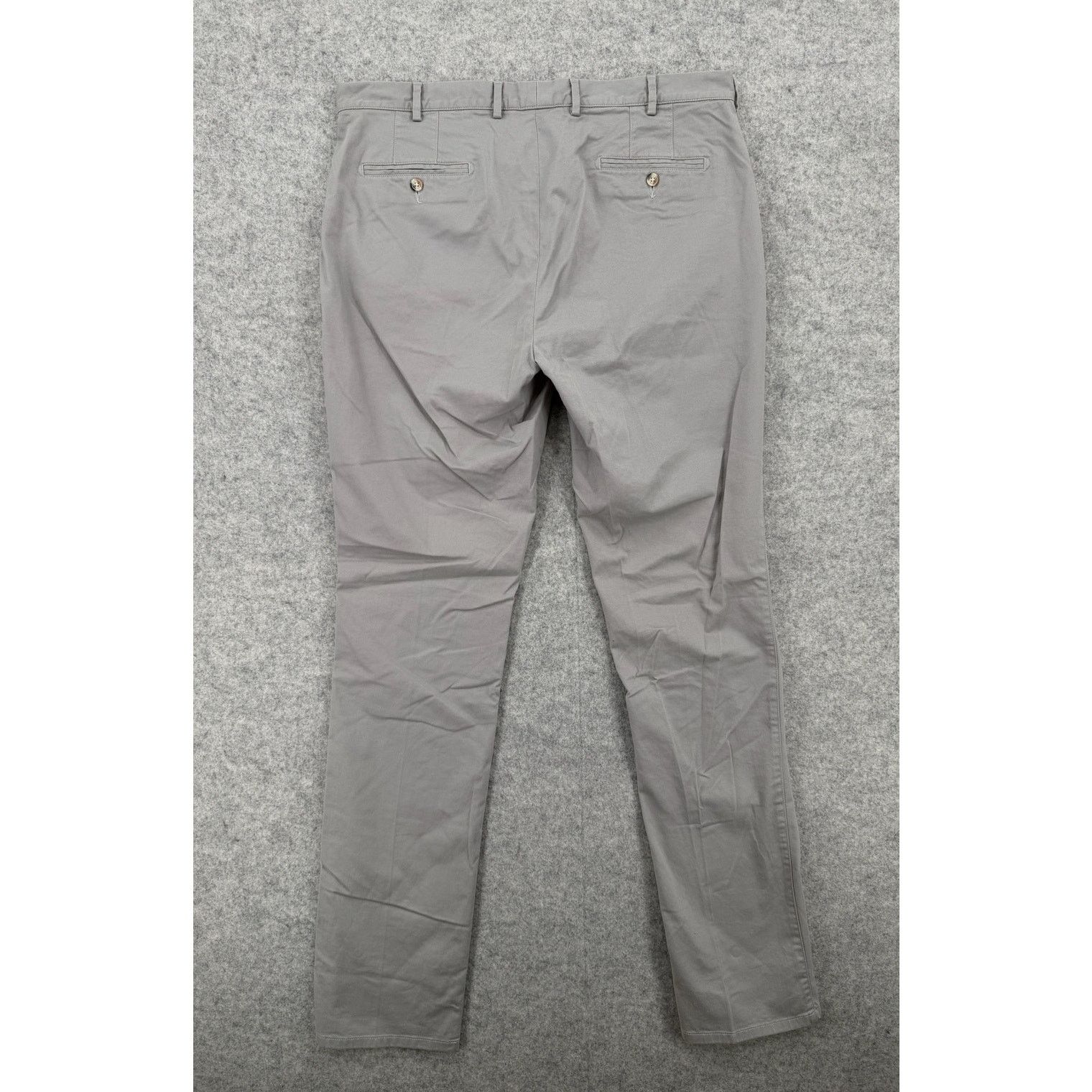 Peter Millar NWT Peter Millar Crown Pilot Twill Flat Front Gray Trousers Size US 38 / EU 54 - 4 Thumbnail