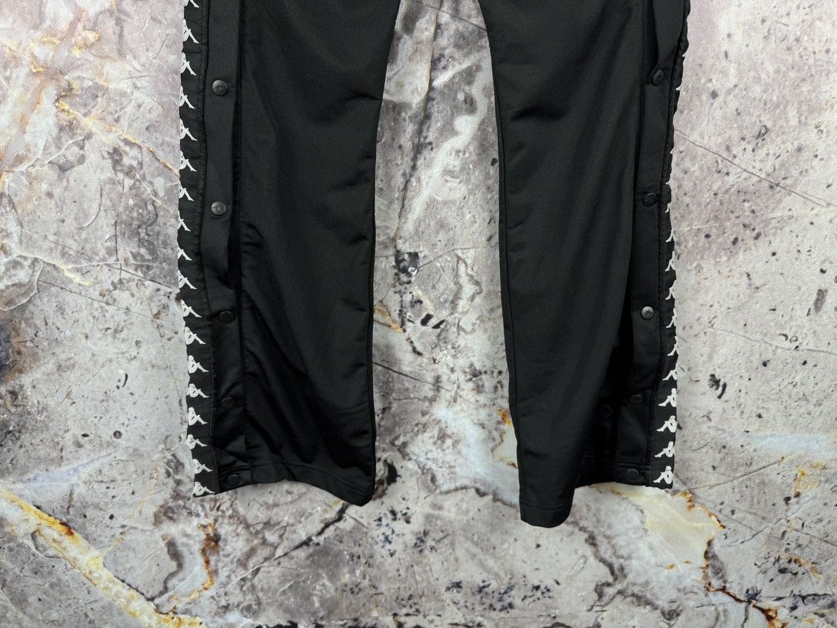 Kappa Kappa Authentic Black Track Pants with Logo Taped Sides Size US 30 / EU 46 - 12 Thumbnail