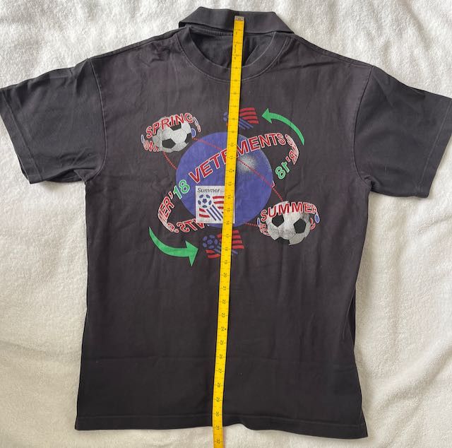 Vetements Vetements SS18 Reconstructed Soccer T-Shirt Polo Size US S / EU 44-46 / 1 - 6 Thumbnail