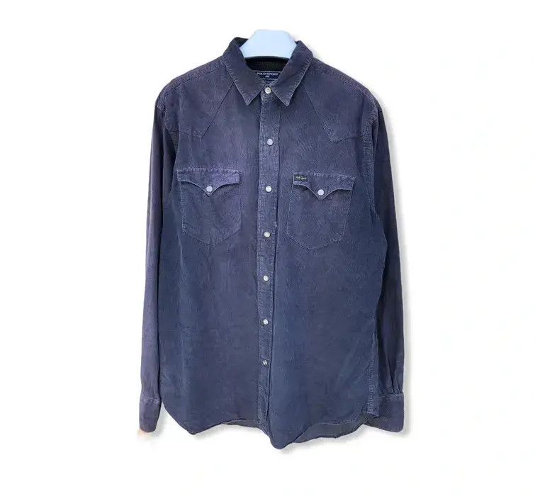Polo Ralph Lauren Vintage Polo Sport By Ralph Lauren Western Button Up Shirt Size US M / EU 48-50 / 2 - 1 Thumbnail