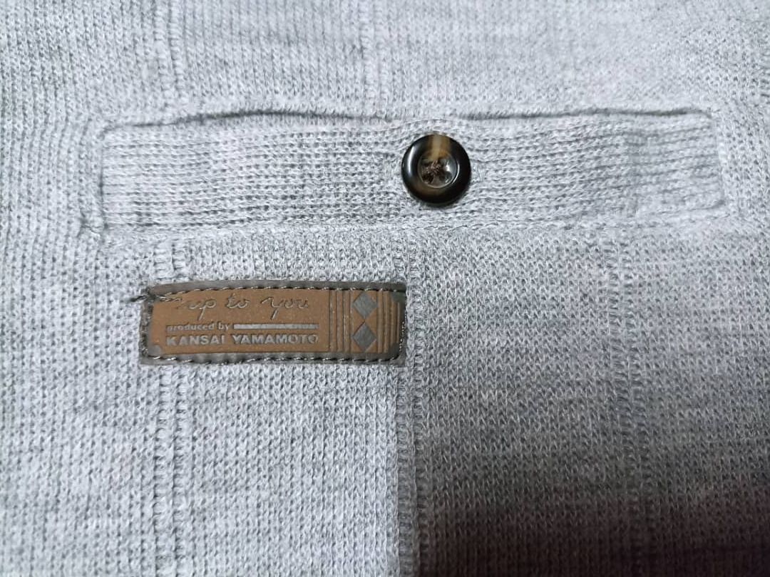 Kansai Yamamoto Kansai Yamamoto sweatshirt V neck Size US M / EU 48-50 / 2 - 7 Thumbnail