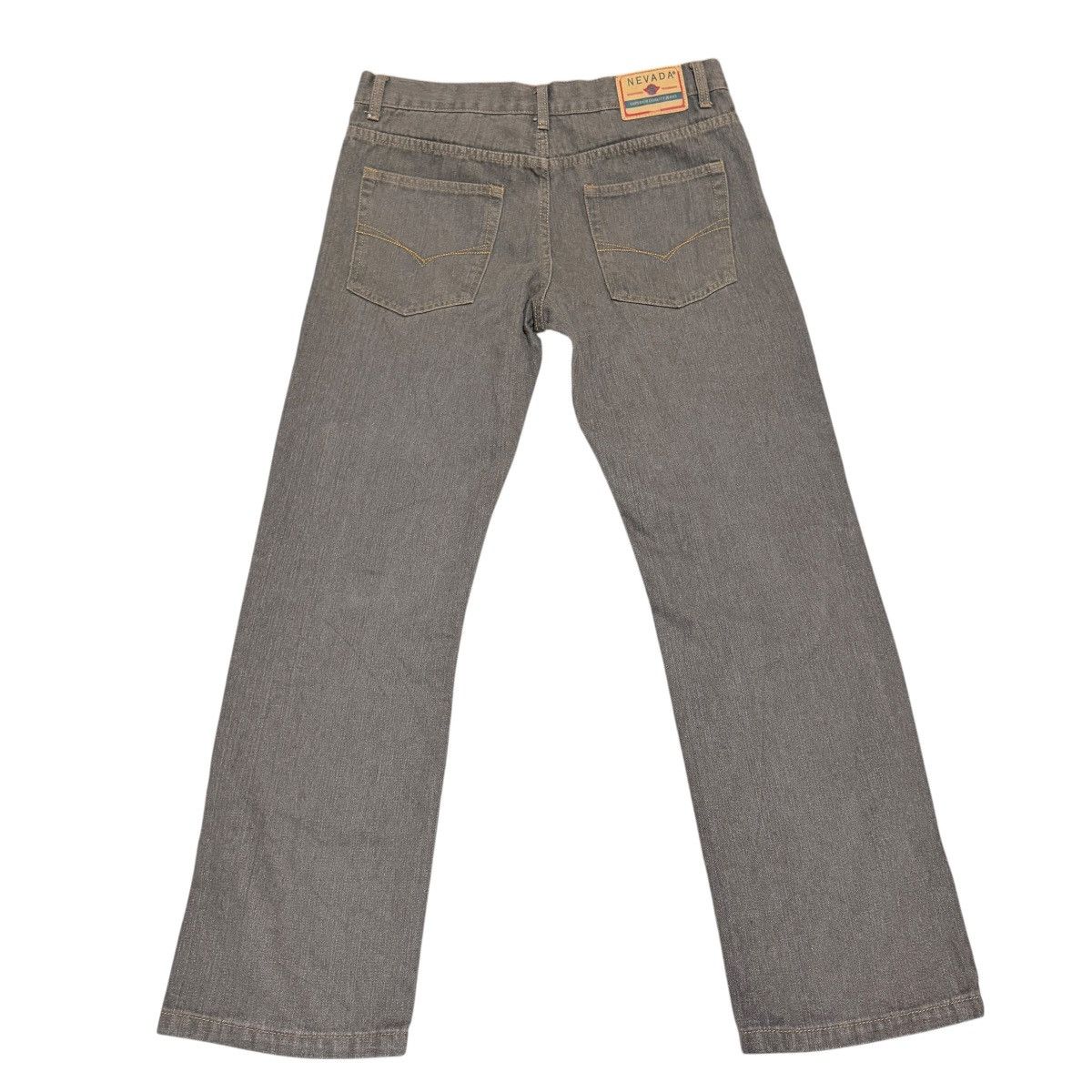 Vintage Nevada Superior Quality Jeans Baggy Y2K Contrast Stitch Size US 35 - 2 Thumbnail