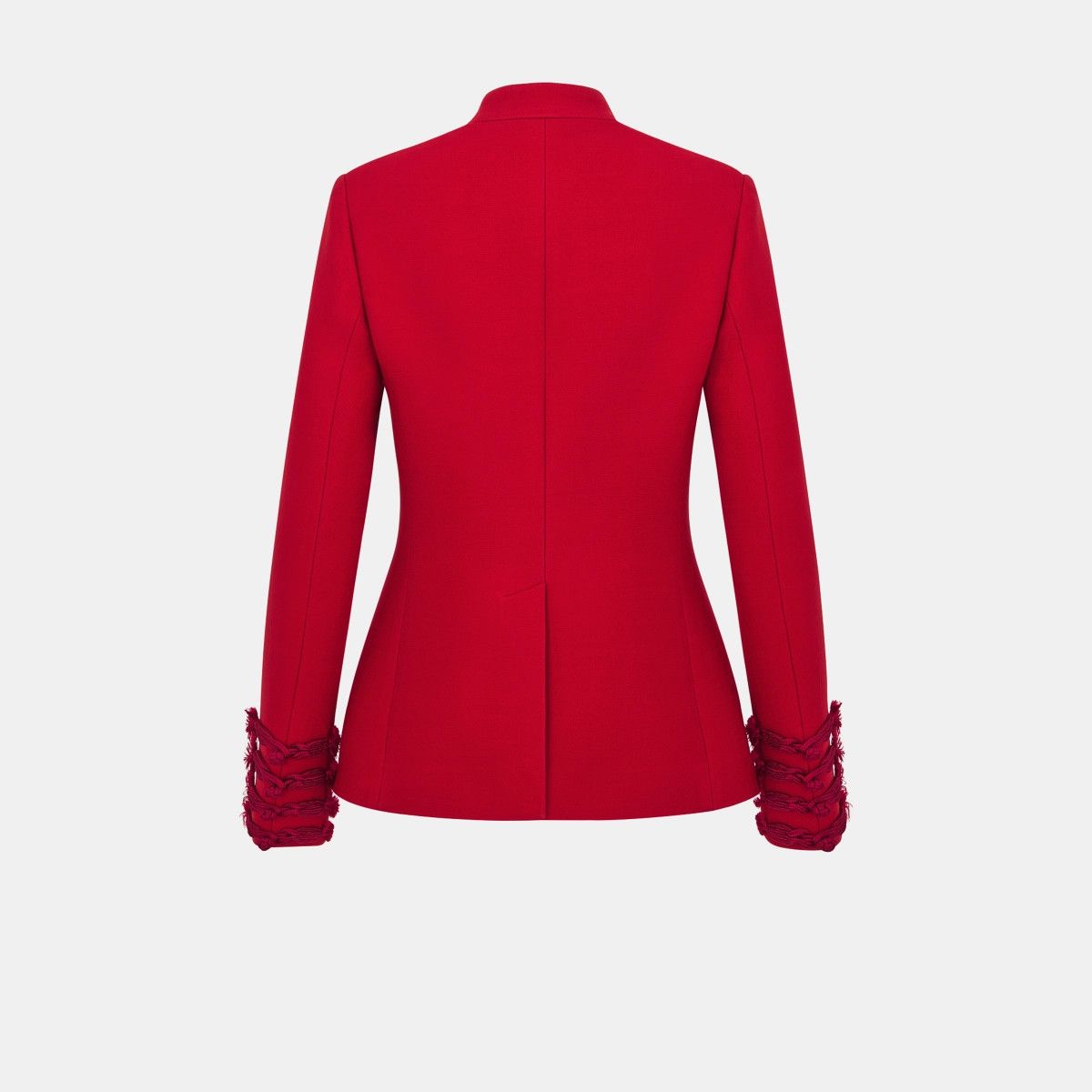 Dior o1bcso1str0225 Brandenburg Fitted Jacket in Scarlet Red Size M / US 6-8 / IT 42-44 - 2 Thumbnail