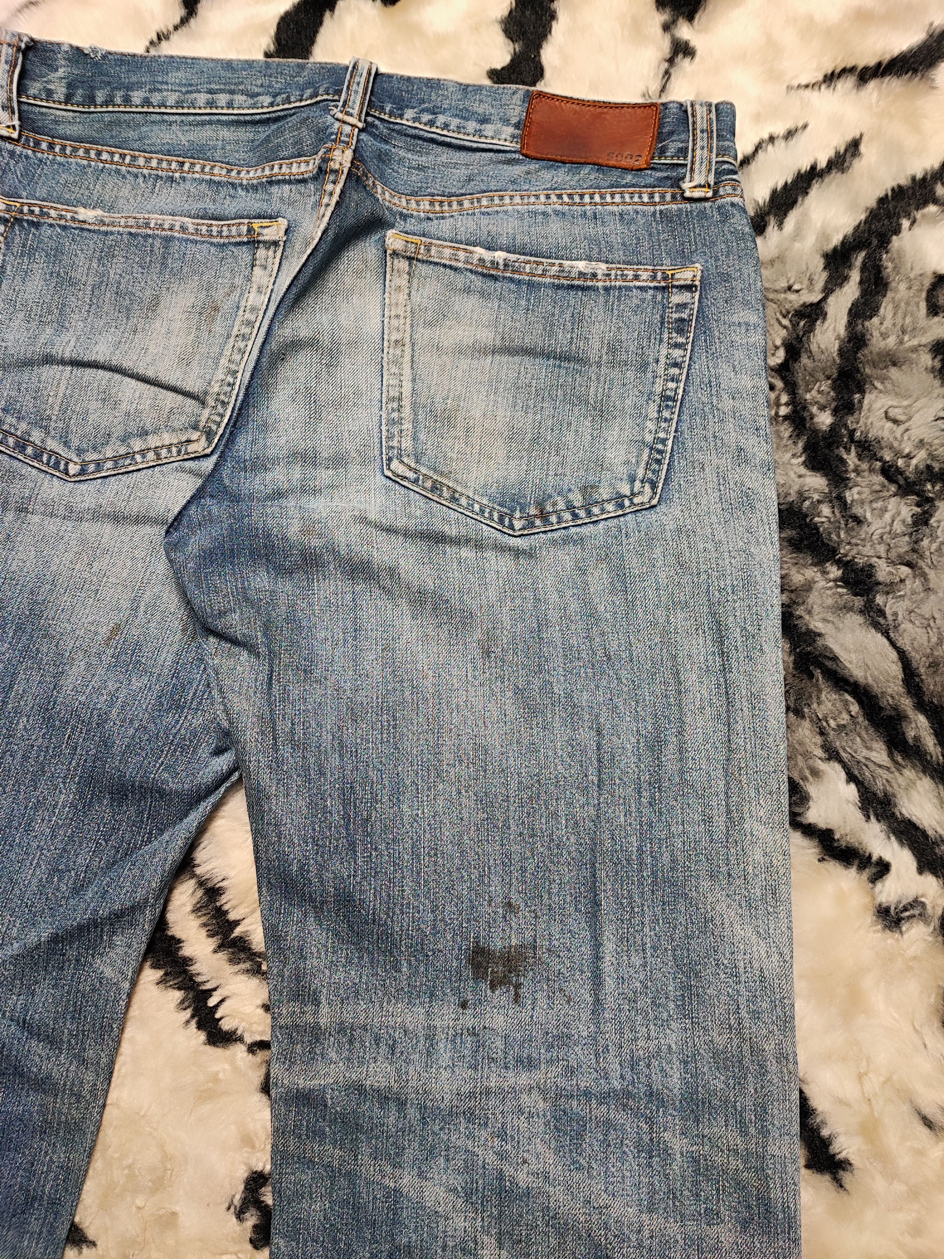 Uniqlo Vintage Distress Uniqlo Jeans Japan S002 Size US 33 - 9 Thumbnail