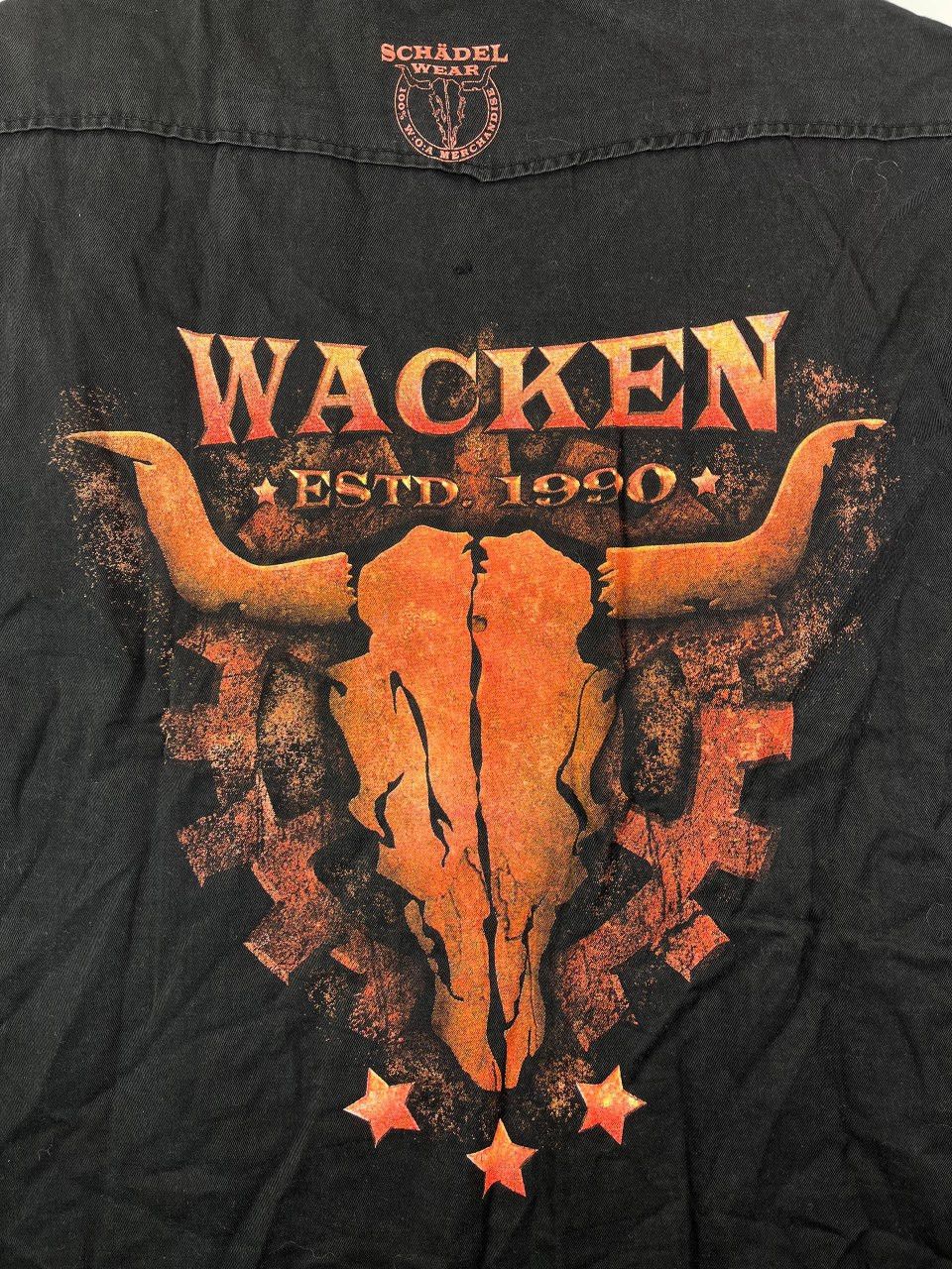 Other Wacken Festival 1990 Sleeveless Denim Spiral Direct SZ XXL Size US XXL / EU 58 / 5 - 5 Thumbnail