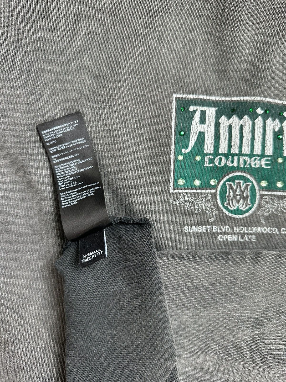 Amiri AMIRI LOUNGE TEE Size US XS / EU 42 / 0 - 6 Thumbnail