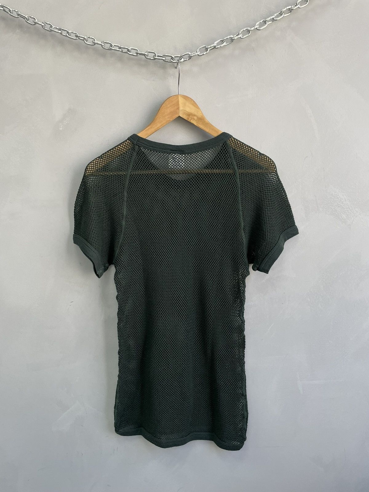 Diesel Vintage slim mesh top GPJ style t shirts y2k Size US L / EU 52-54 / 3 - 5 Thumbnail