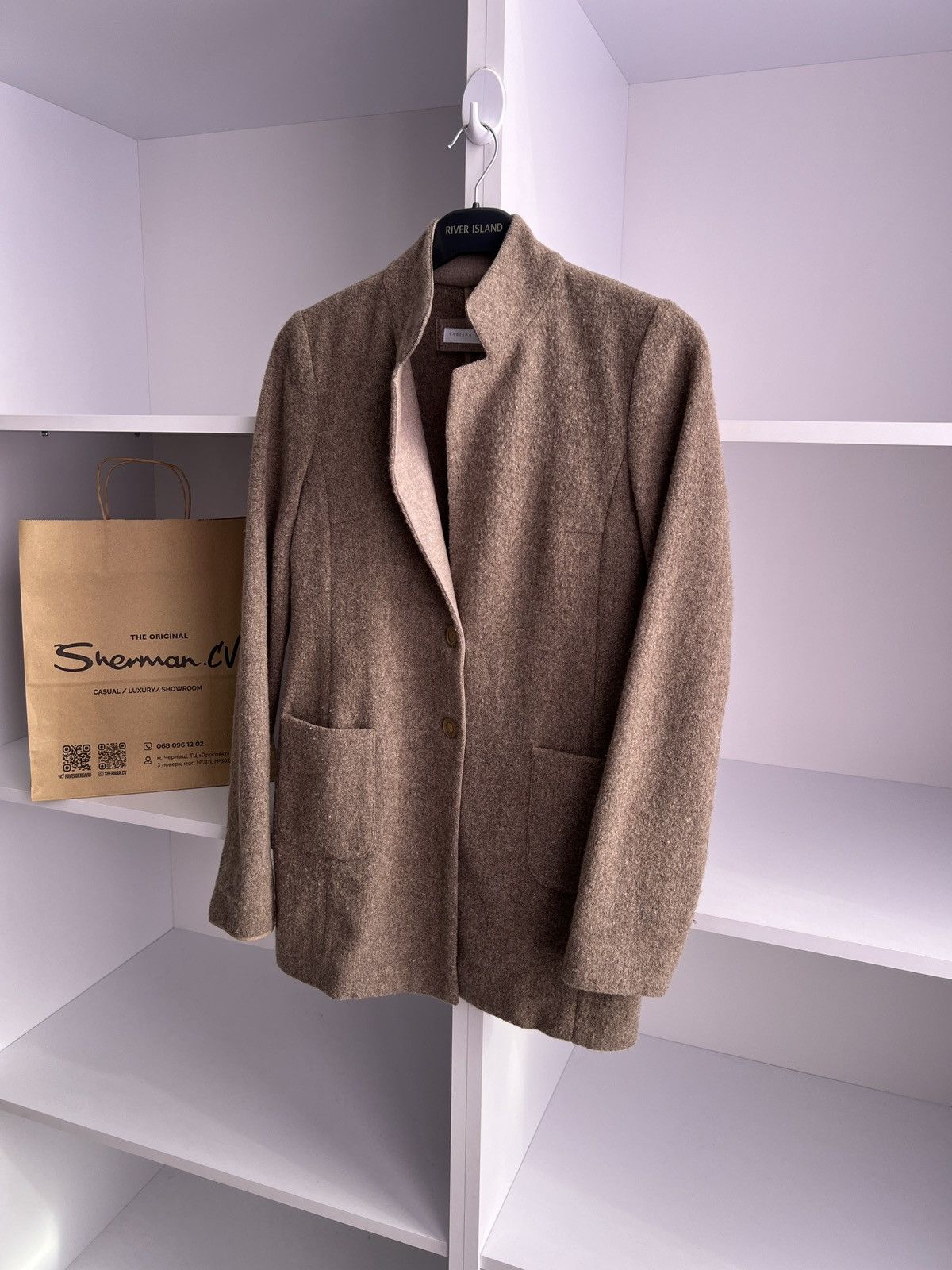Designer × Fabiana Filippi × Vintage Vintage Fabiana Filippi Women's Luxury Designer Jacket Size XS / US 0-2 / IT 36-38 - 4 Thumbnail