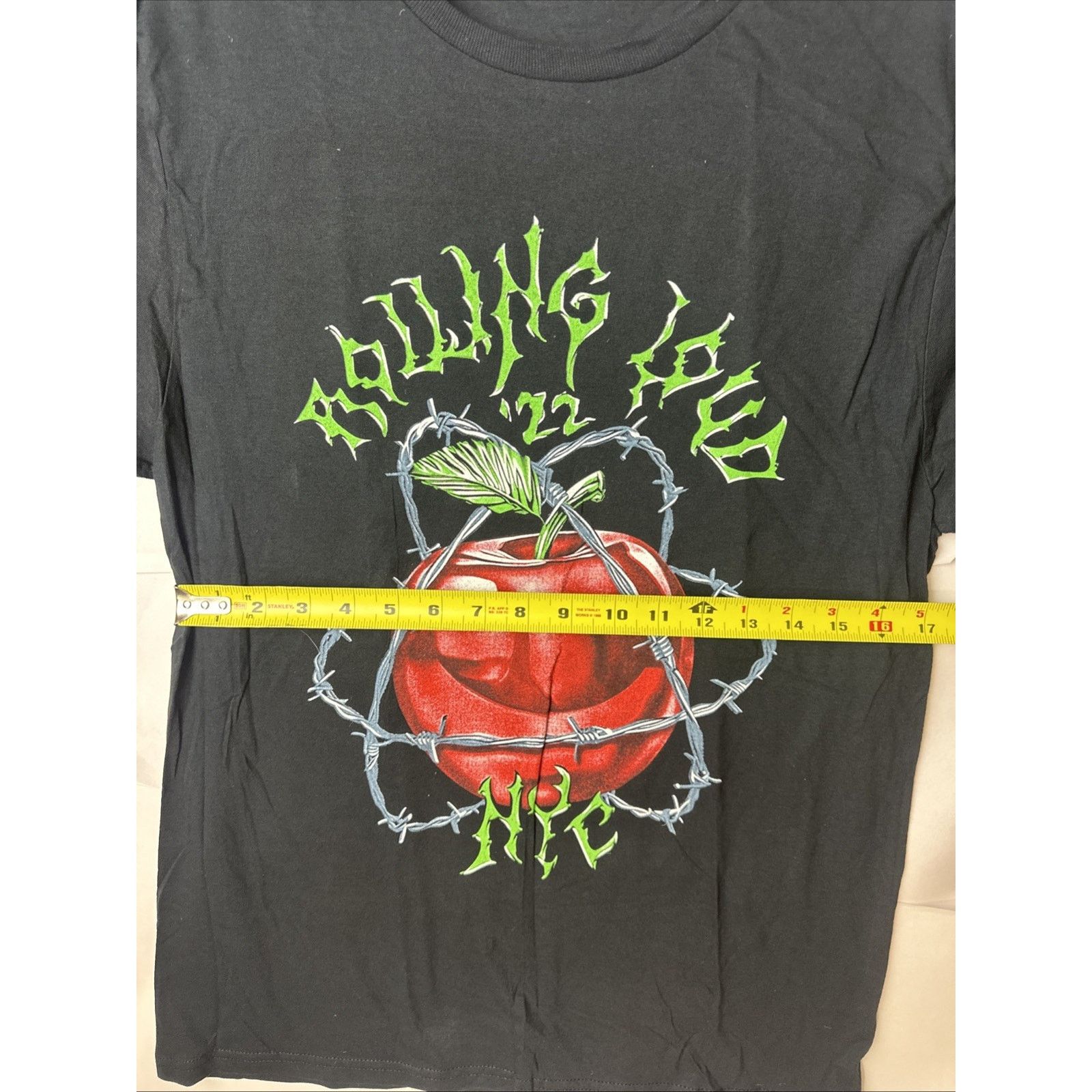 &Daughter Rolling Loud Tshirt NYC 2022 Size M Big Apple Black Size US M / EU 48-50 / 2 - 2 Thumbnail