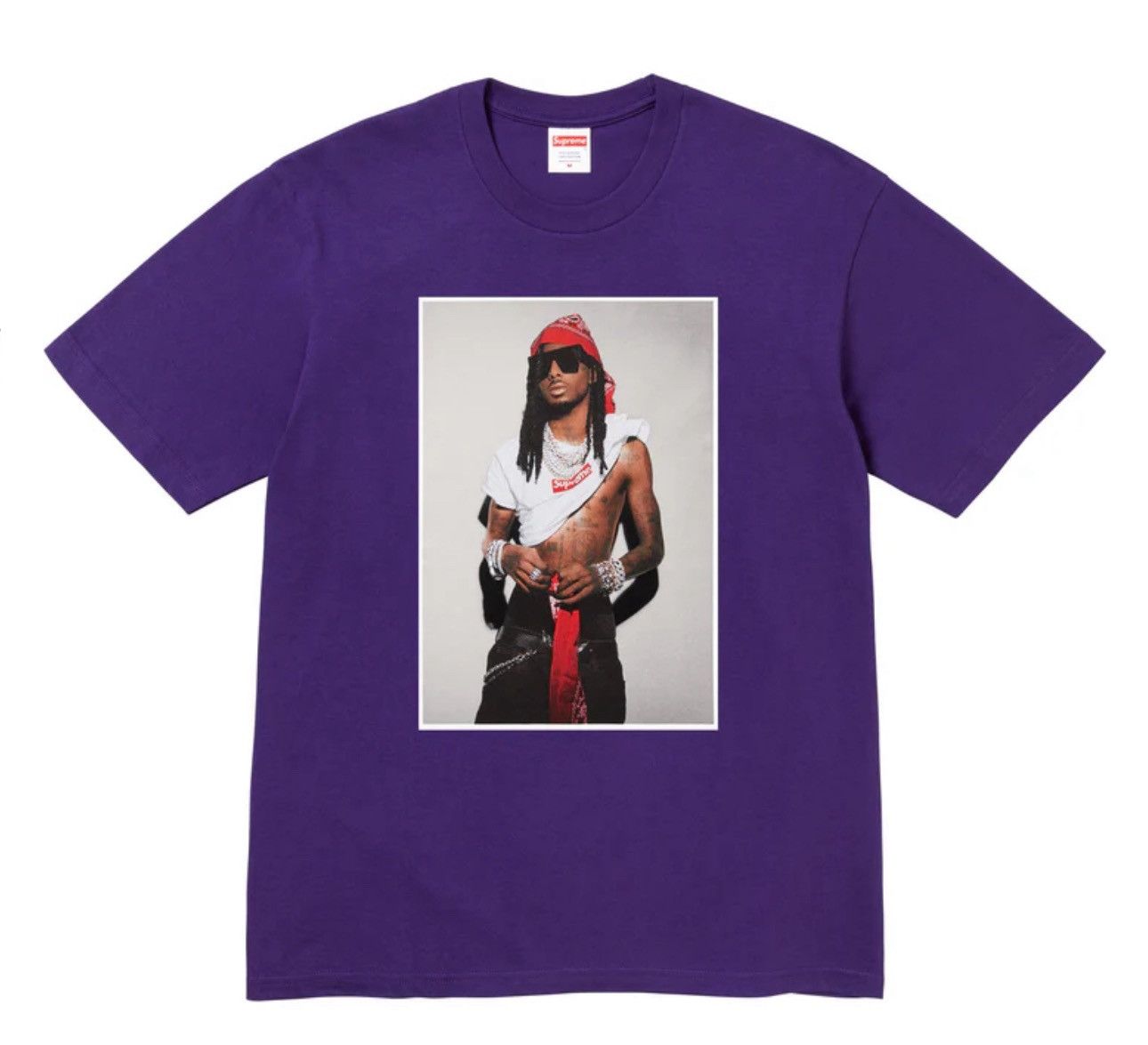 Playboi Carti Tee ブラック Tシャツ supreme Supreme Playboi Carti  