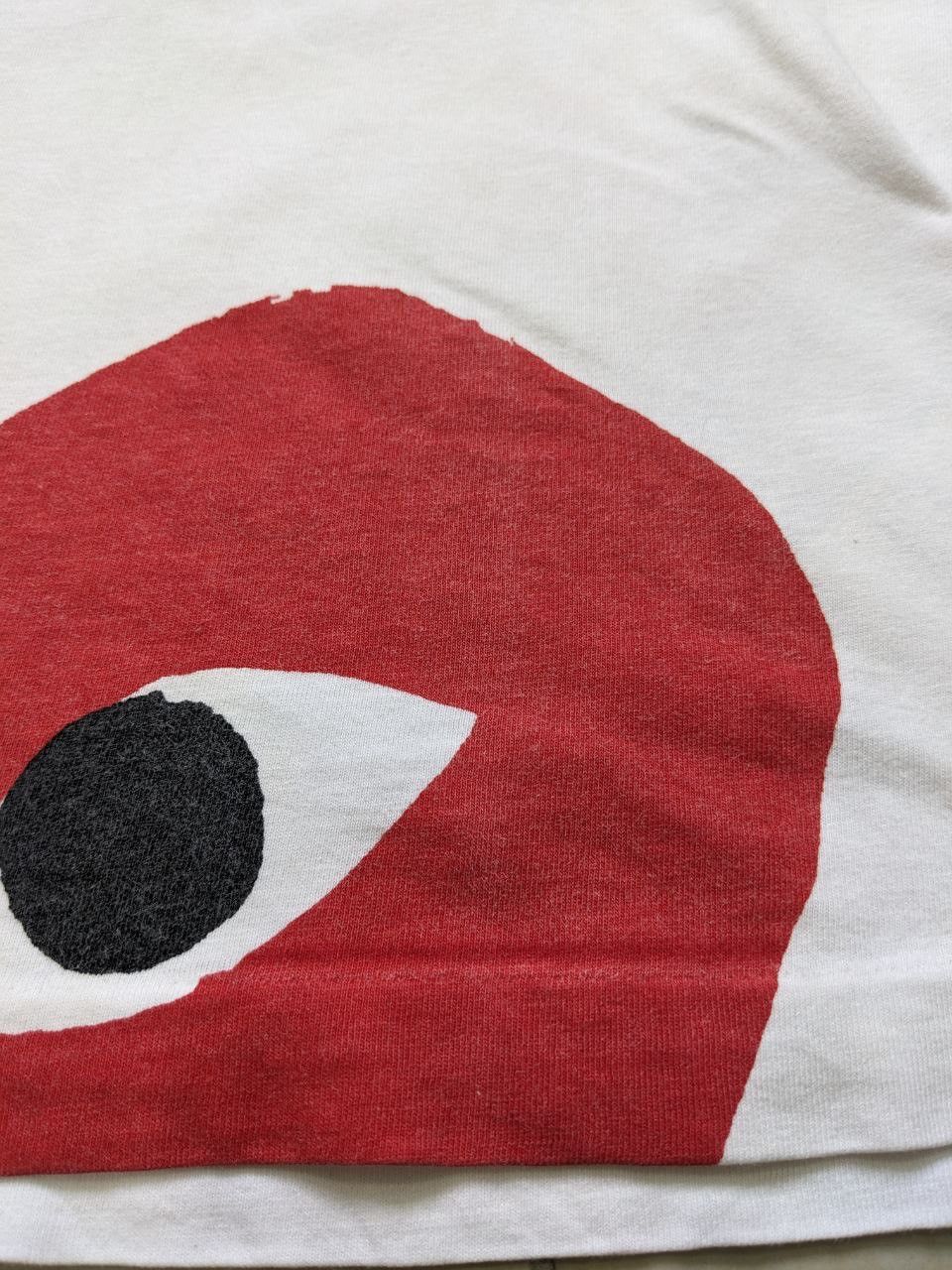 Comme des Garcons COMME des GARÇONS PLAY Peek A Boo Heart Tee Size US S / EU 44-46 / 1 - 9 Thumbnail