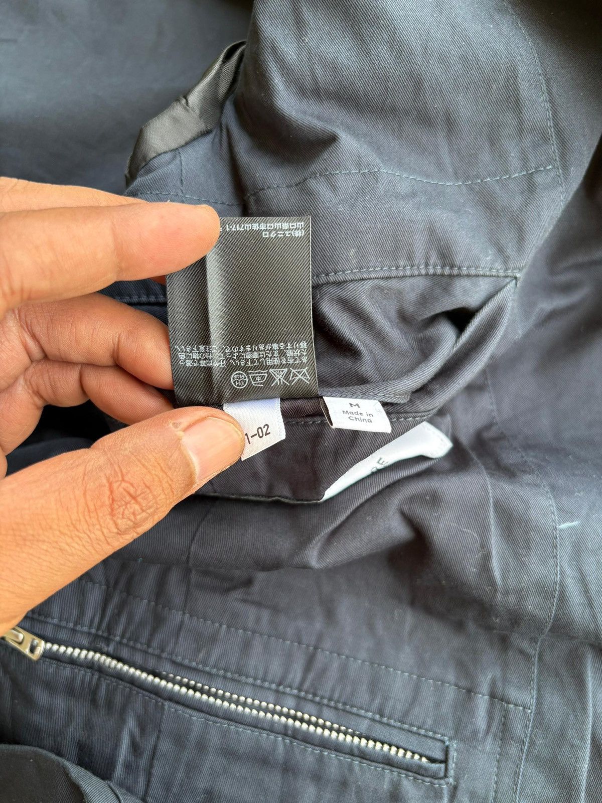 Lemaire Lemaire x Uniqlo Blue Black Jacket Coat Size US M / EU 48-50 / 2 - 12 Thumbnail