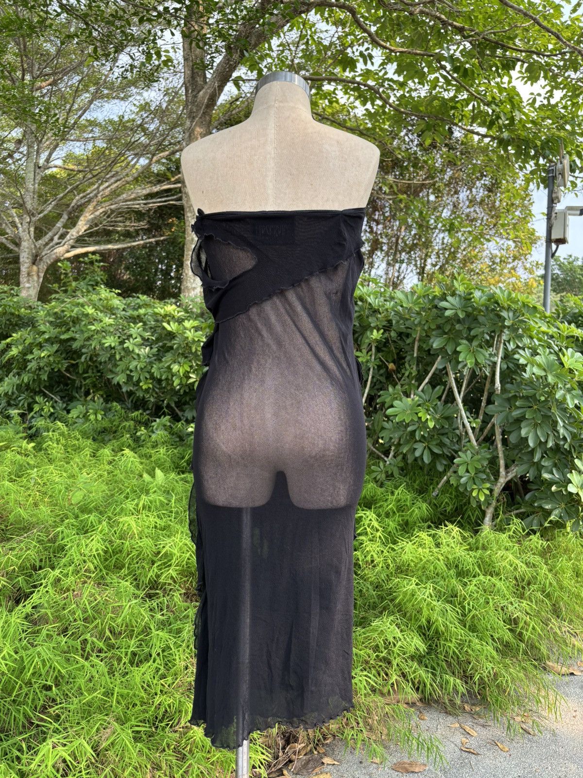 Vintage Vintage lip service mesh tube dress Size M / US 6-8 / IT 42-44 - 3 Thumbnail