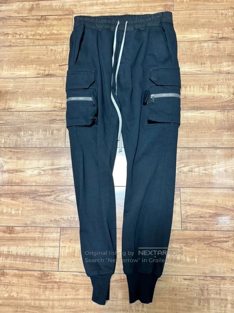 Rick Owens Rick Owens Cotton zipper cannonball pants. Size US 34 / EU 50 - 1 Thumbnail