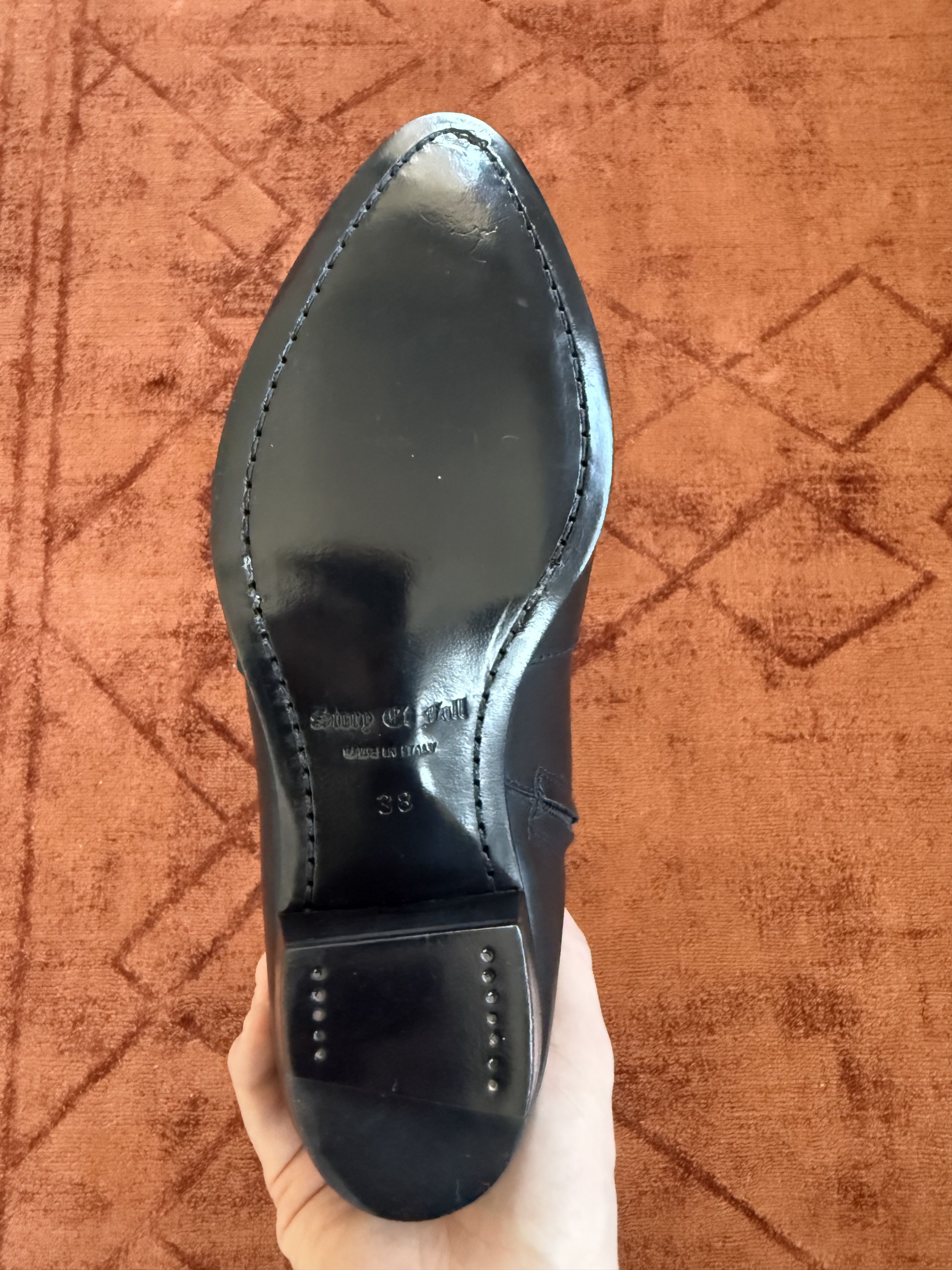 Story Et Fall Story Et Fall 6746 Acid Boot in Black Leather Size US 5.5 / EU 38 - 4 Thumbnail