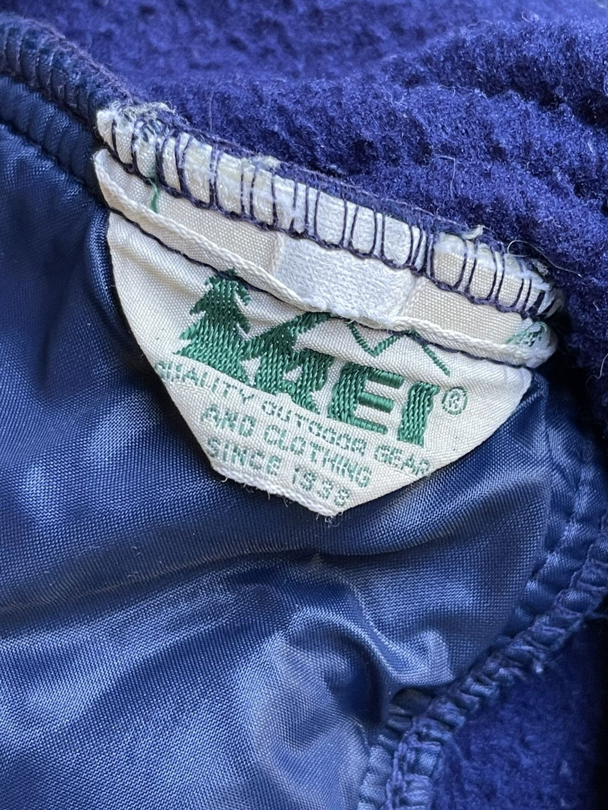 Rei Vintage 80s REI Fleece Jacket Size US M / EU 48-50 / 2 - 2 Thumbnail