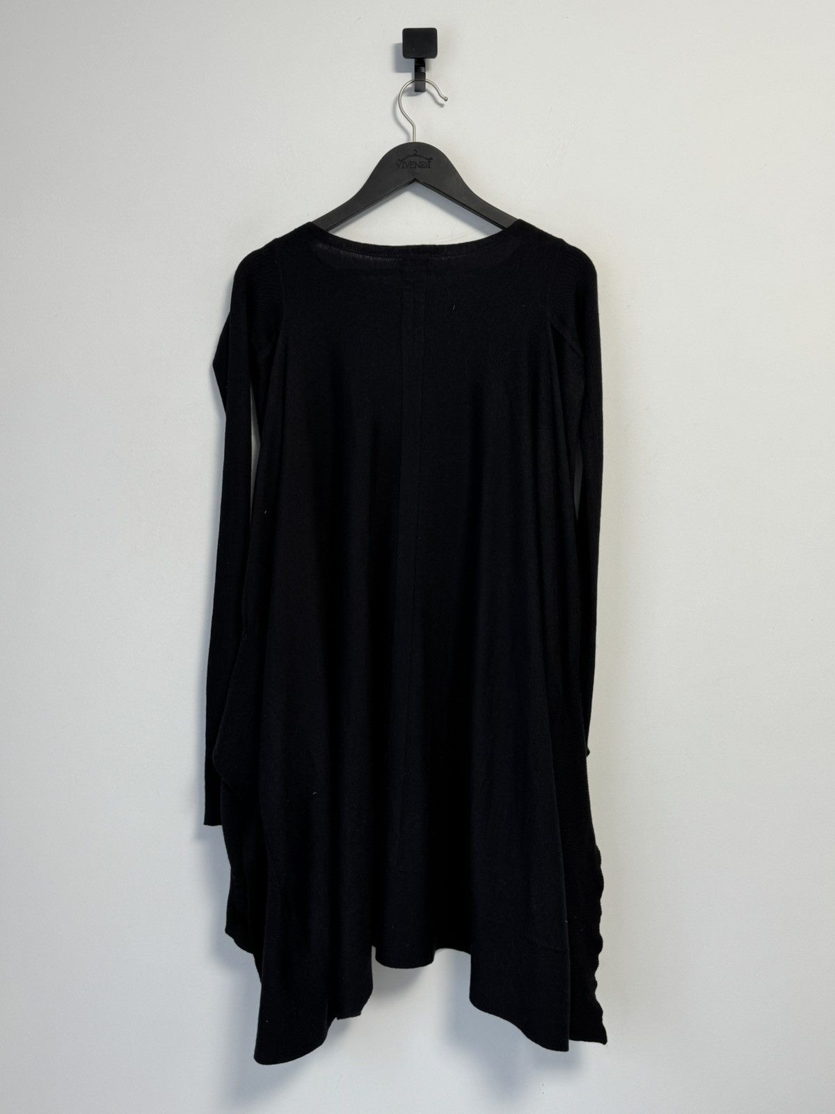 Rick Owens Rick Owens Poncho Black Avant Garde Style Minimalist Rare Size ONE SIZE - 13 Thumbnail
