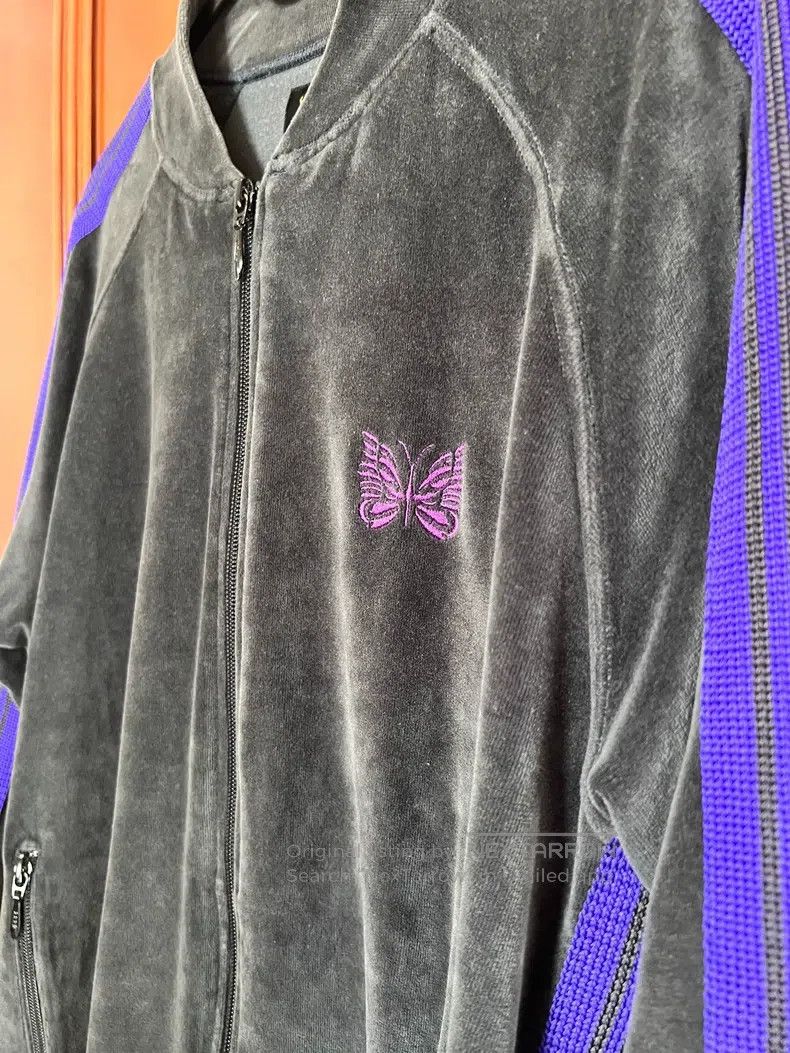 Needles Needles Gray velvet coat Size US M / EU 48-50 / 2 - 2 Thumbnail