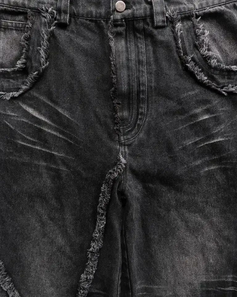 Japanese Brand Streetwear Y2K Gothic Baggy Jeans Size US 32 / EU 48 - 6 Thumbnail
