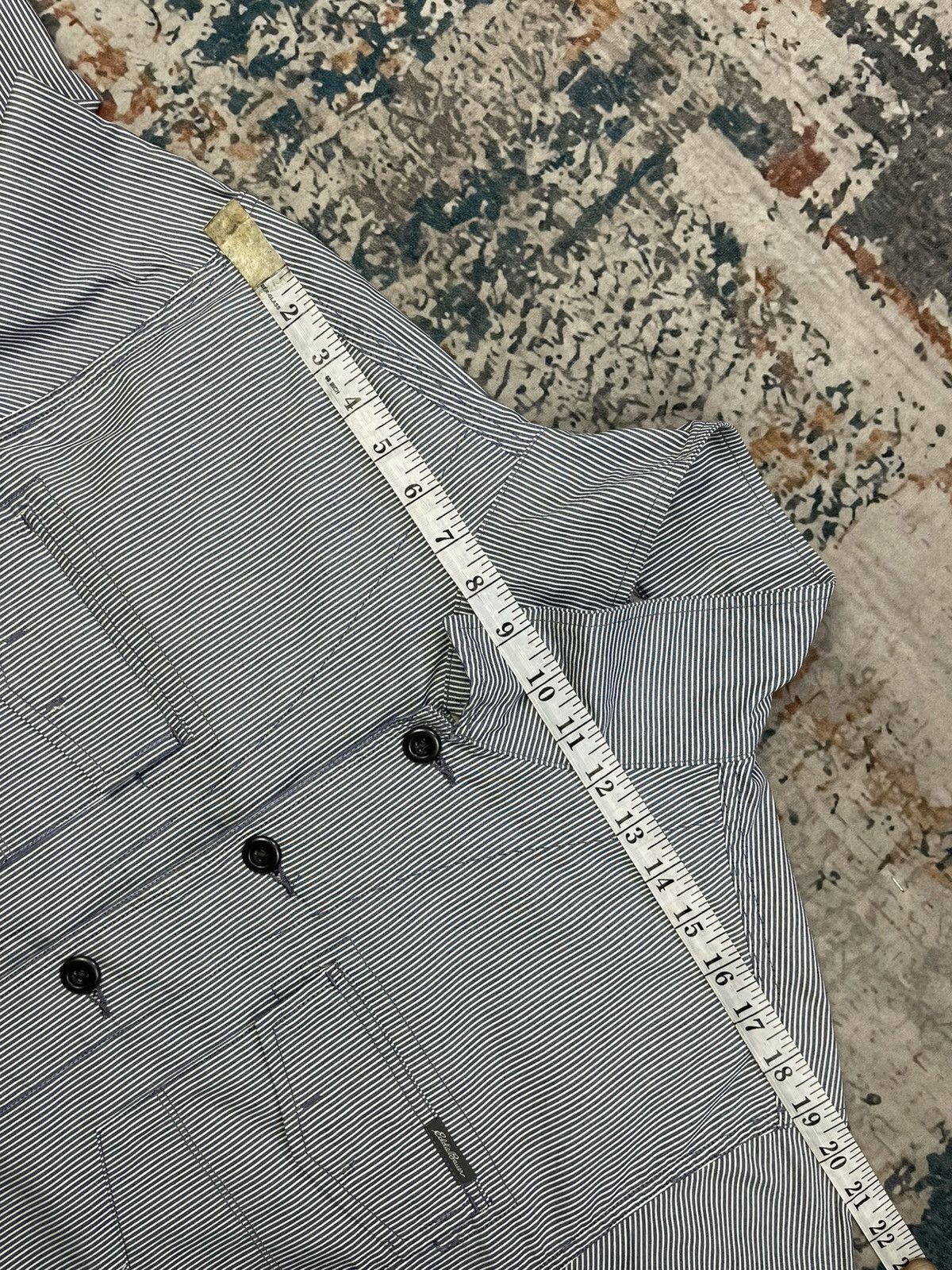 Eddie Bauer Eddie Bauer Hickory Stripe Utility Overshirt Jacket Size US L / EU 52-54 / 3 - 11 Thumbnail