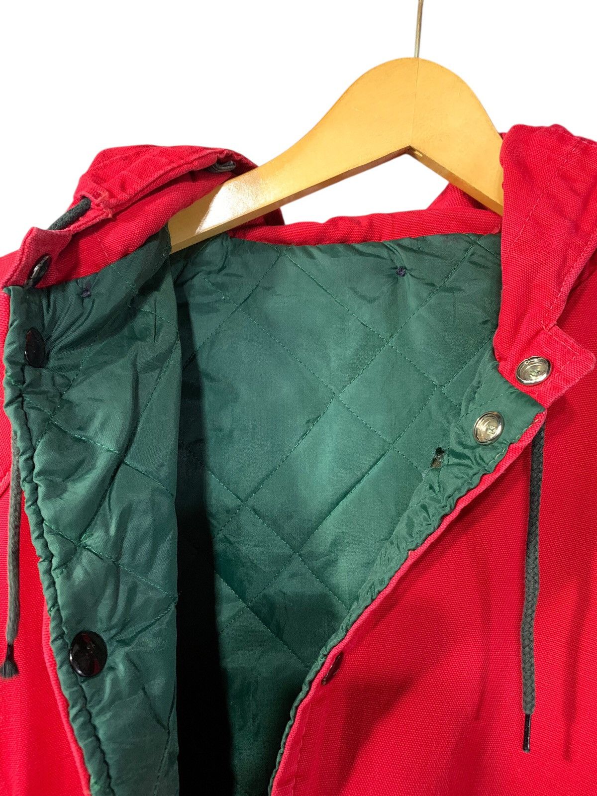 Vintage Vintage 70's Canada Hunting Jacket Red Colour Size US L / EU 52-54 / 3 - 2 Thumbnail