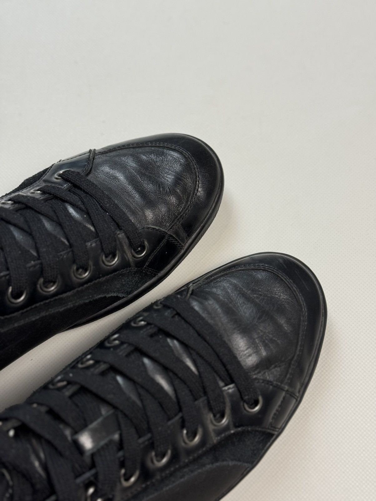 Prada Prada Men’s Leather Casual Mid Lace Up Sneakers Shoes Size US 10 / EU 43 - 22 Thumbnail
