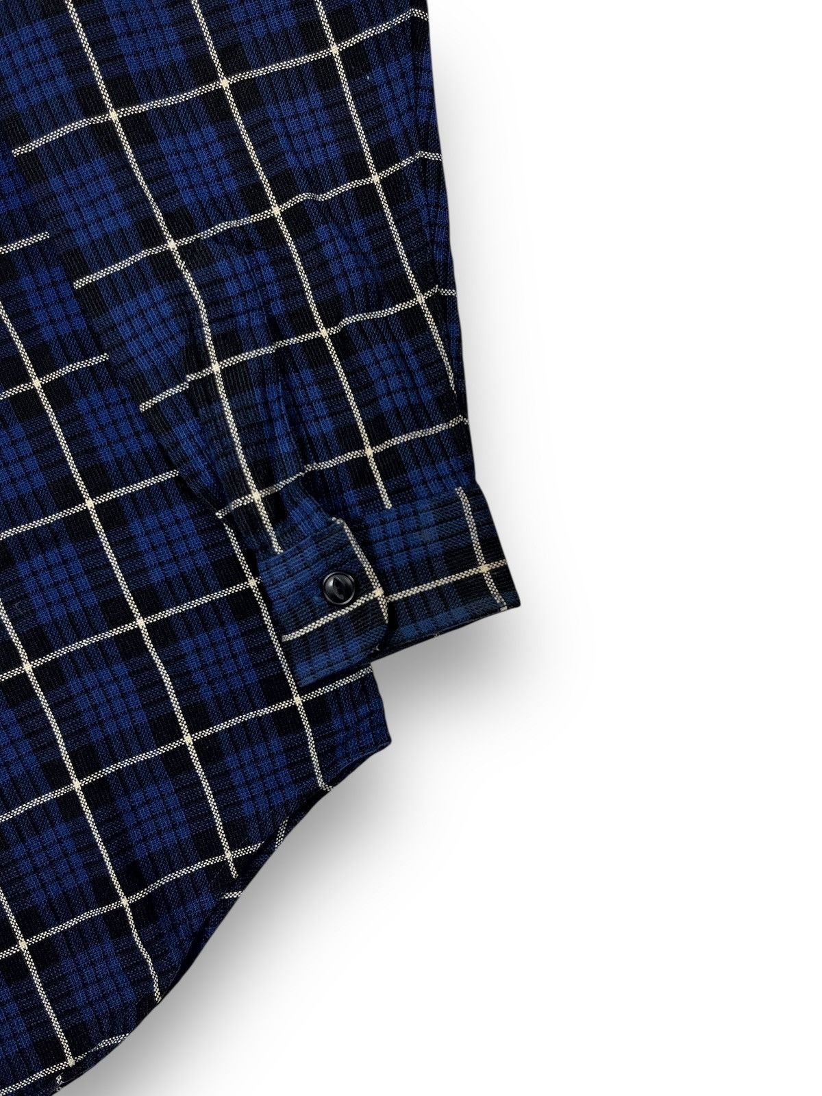 Polo Ralph Lauren Polo Sport Blue Plaid Barlow Vintage Wool Flannel Size US L / EU 52-54 / 3 - 3 Thumbnail