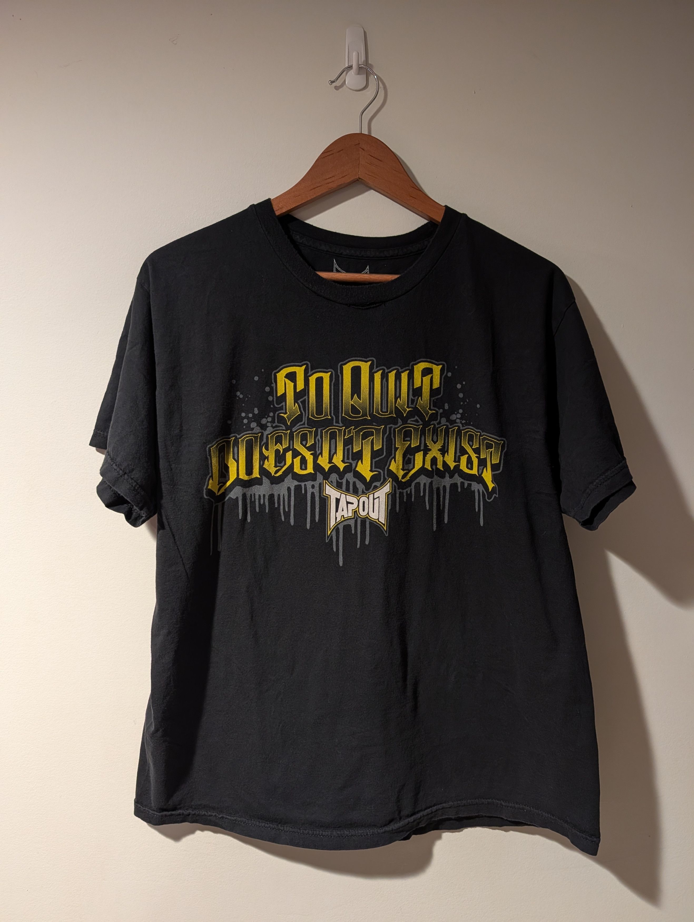 Tapout Tapout MMA Graphic T-Shirt Quit Doesn’t Exist Affliction Y2K Size US L / EU 52-54 / 3 - 1 Thumbnail