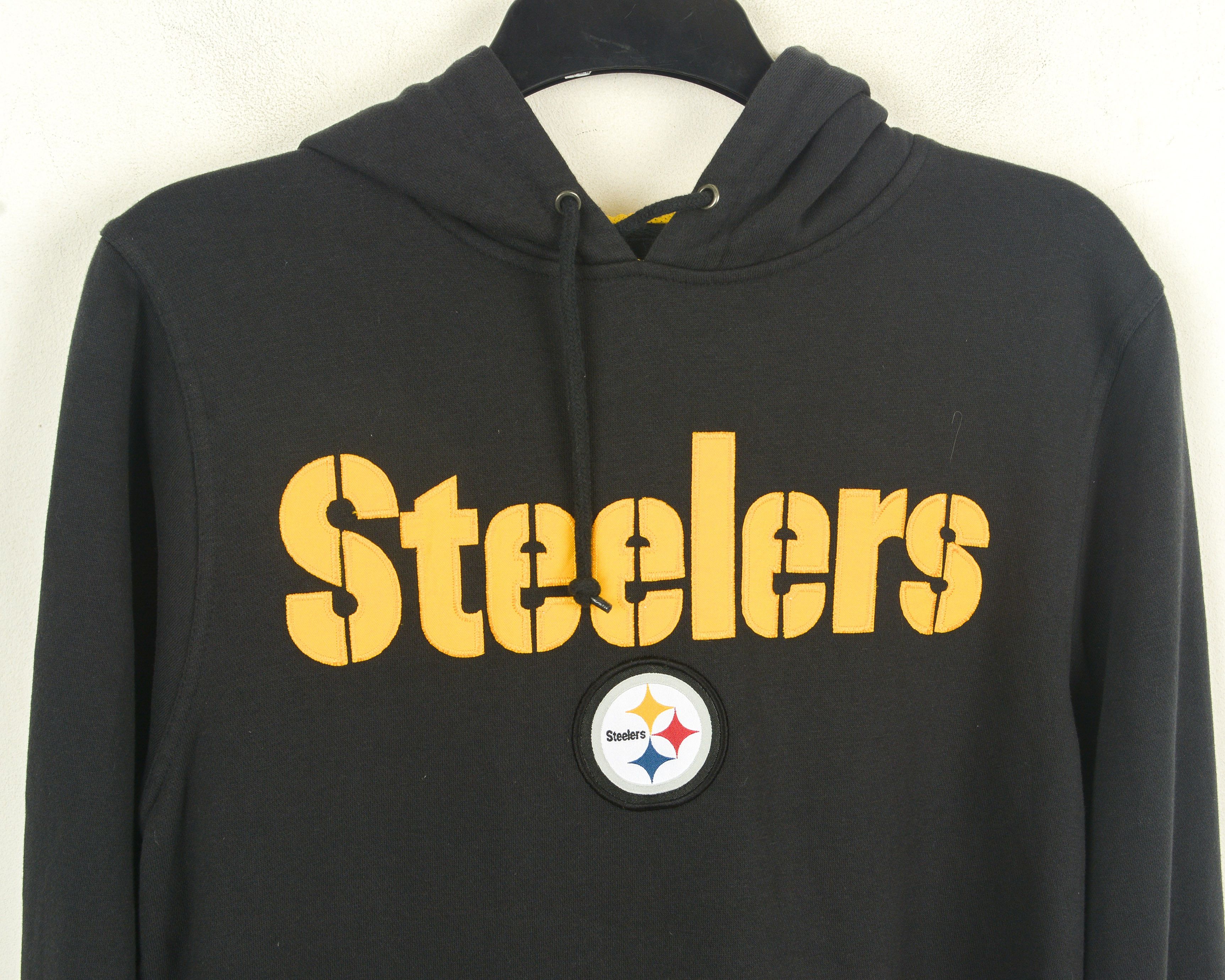 Majestic Pittsburgh Steelers Mens M Football Hoodie Pullover Jumper Size US M / EU 48-50 / 2 - 2 Thumbnail