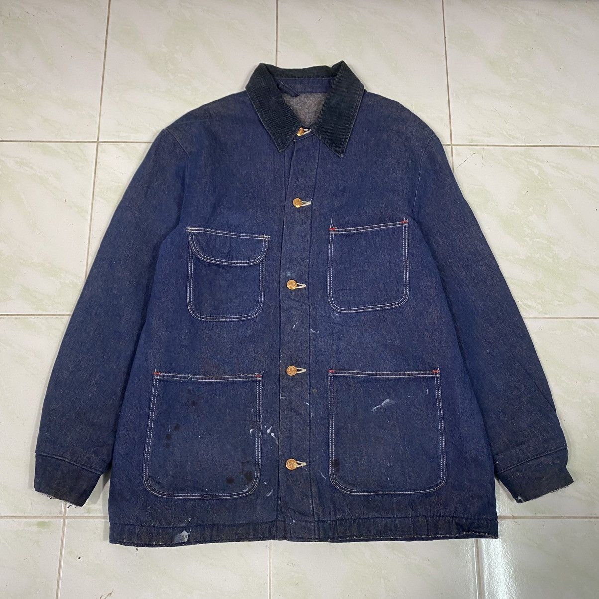 Vintage 🔥VINTAGE CHORE DETROIT JACKET BLANKET WORKER KAPITAL Size US M / EU 48-50 / 2 - 20 Thumbnail