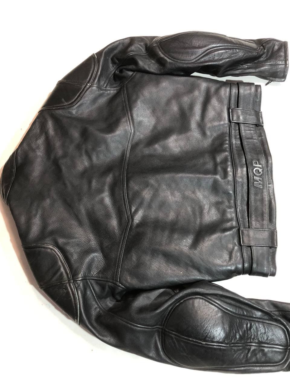 Other MQP Racing Moto Leather Jacket Vintage Black Style Size US L / EU 52-54 / 3 - 11 Thumbnail