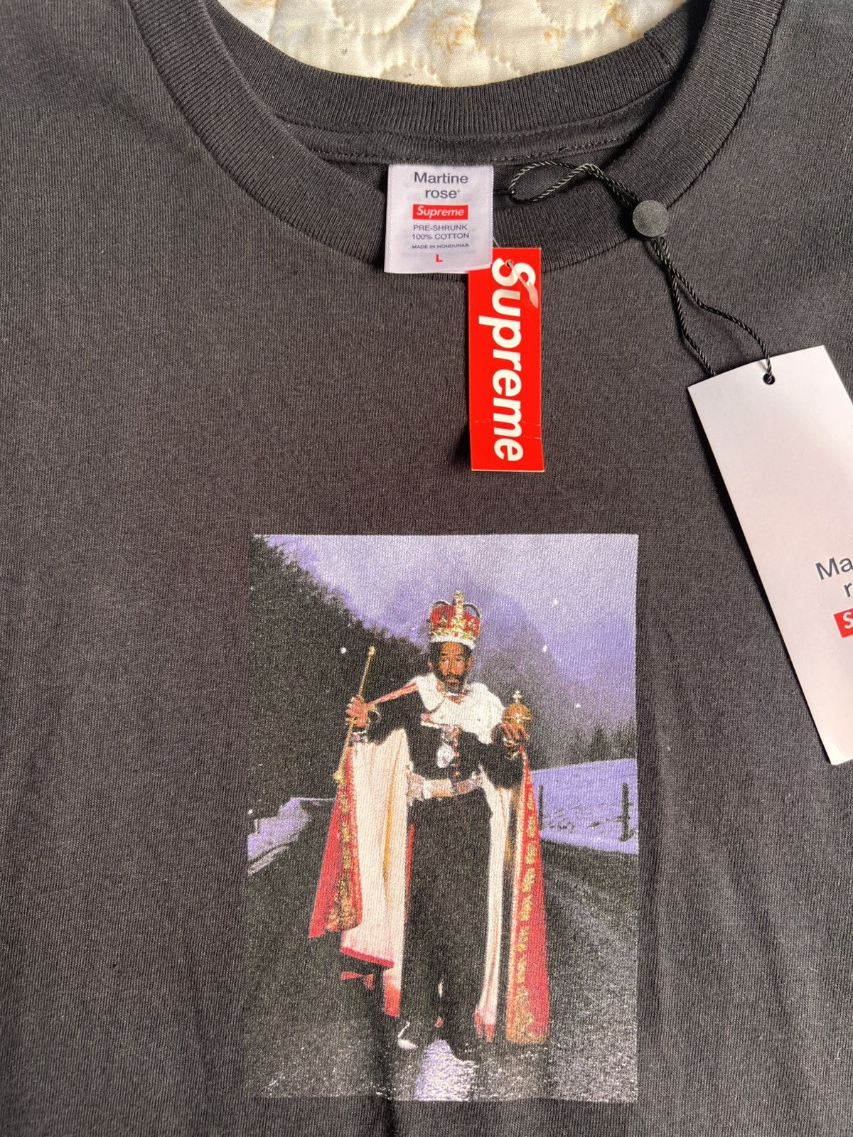 Martine Rose × Supreme L Supreme x Martine Rose Lee Scratch Perry tee Tshirt black Size US L / EU 52-54 / 3 - 7 Thumbnail