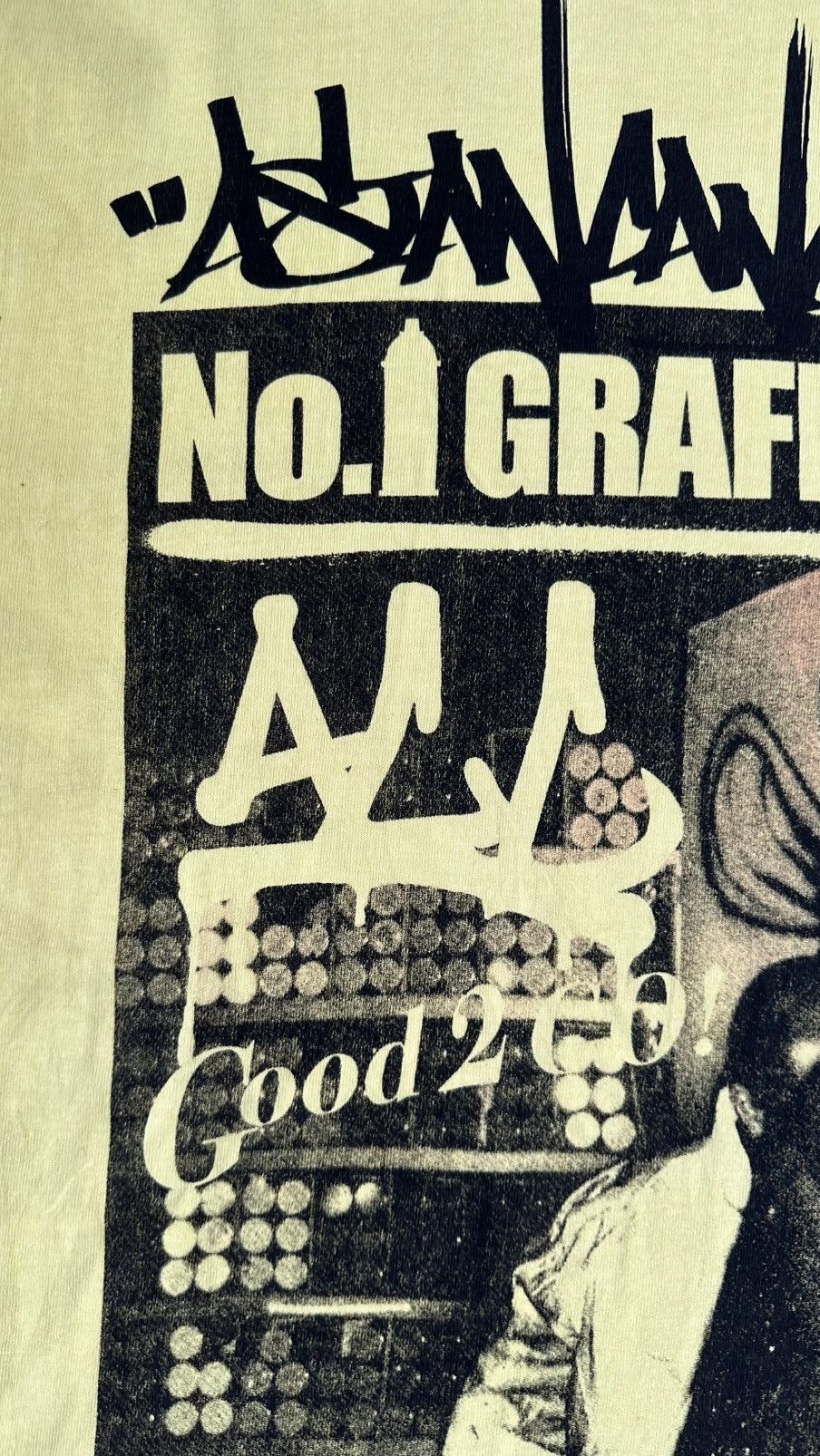 Japanese Brand VINTAGE Y2K ACC ASIAN CAN CONTROLLERZ GRAFFITI TEE Size US XXL / EU 58 / 5 - 3 Thumbnail