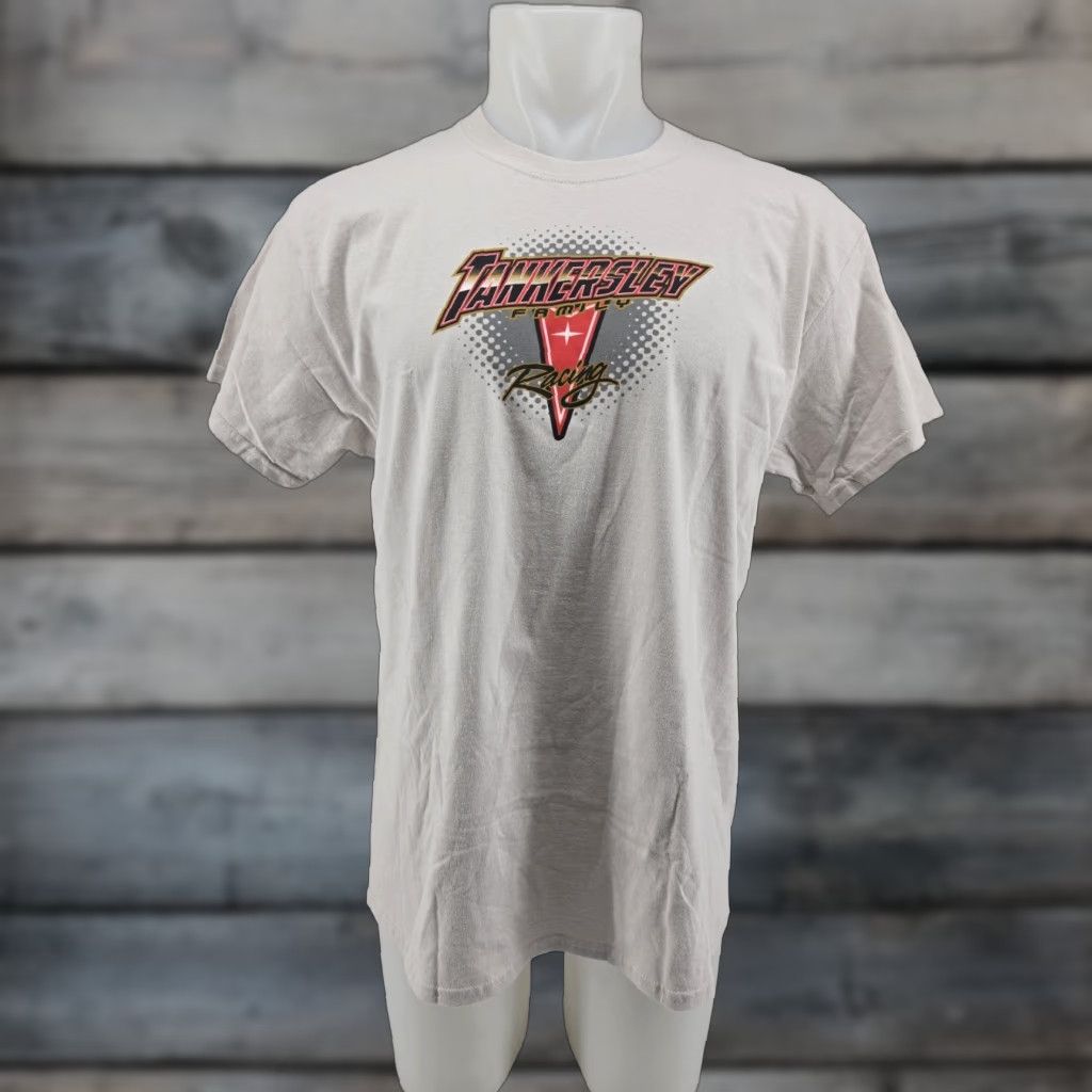 Gildan SPOT Tankersley Family Racing Pontiac Firebird Graphic T-Shirt Size L Khaki Mens Short Sleeve Vintage No Size US L / EU 52-54 / 3 - 1 Thumbnail