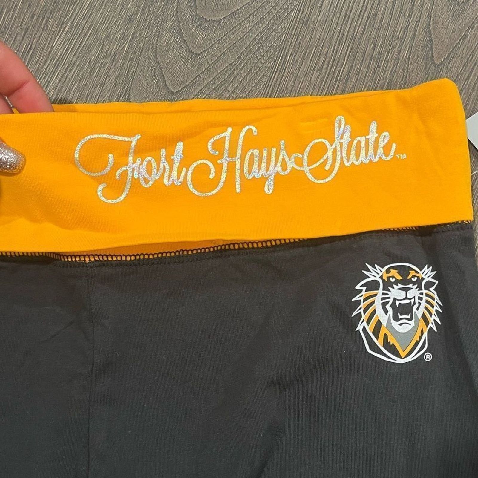 Russell Athletic Fort Hays State University Capri Leggings - Size L Size 31" - 5 Thumbnail