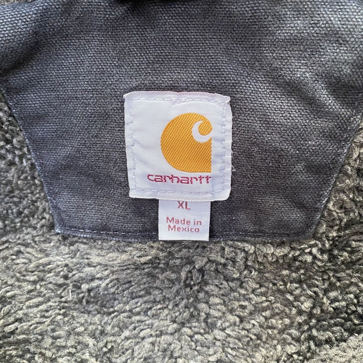 Carhartt Vintage Carhartt Black Hooded Detroit StyleJacket Size US XL / EU 56 / 4 - 5 Thumbnail