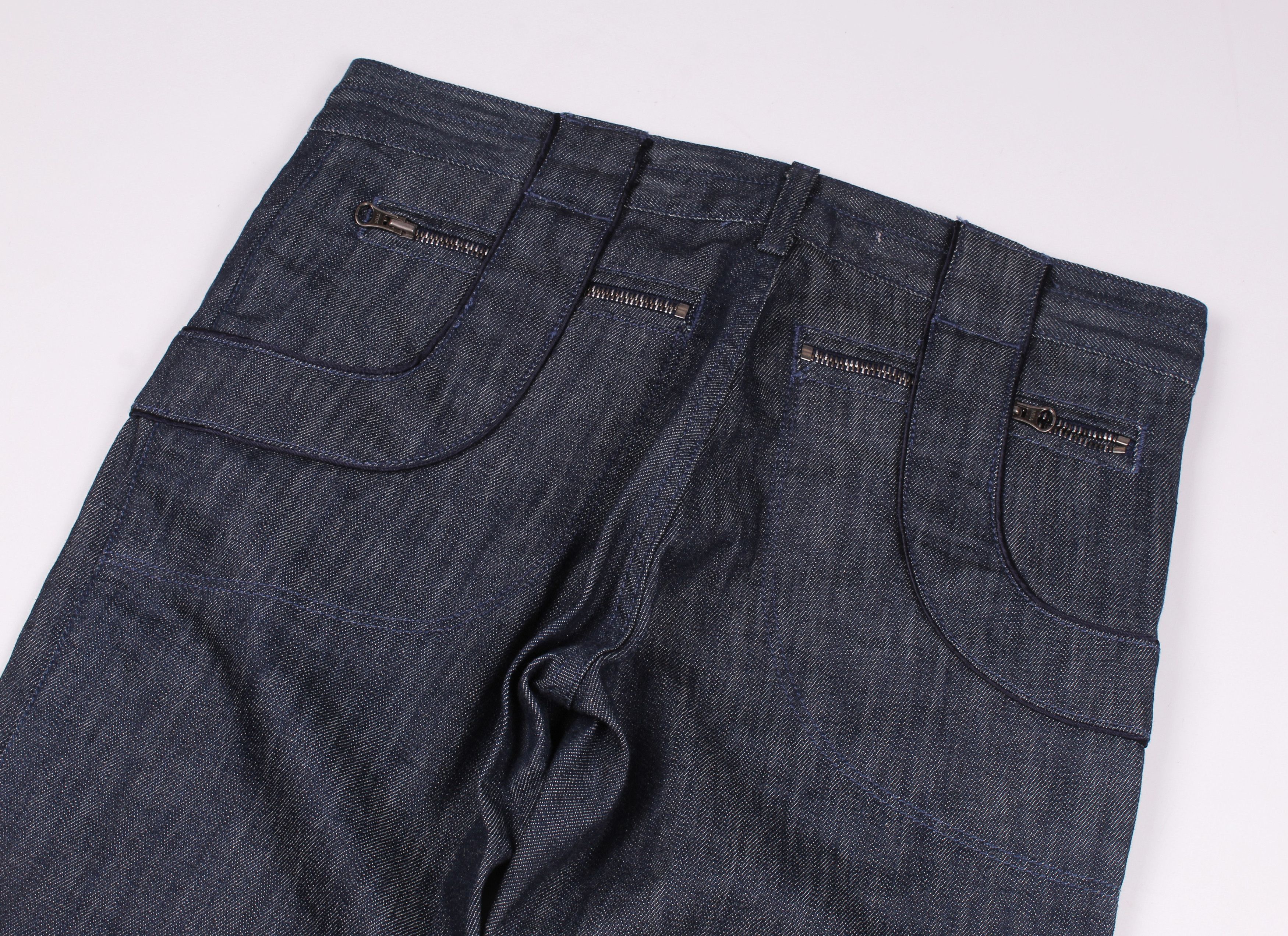 H&M × Stella McCartney Stella McCartney X H&M Skinny Wомеns Denim Jeans Size 32" / US 10 / IT 46 - 6 Thumbnail